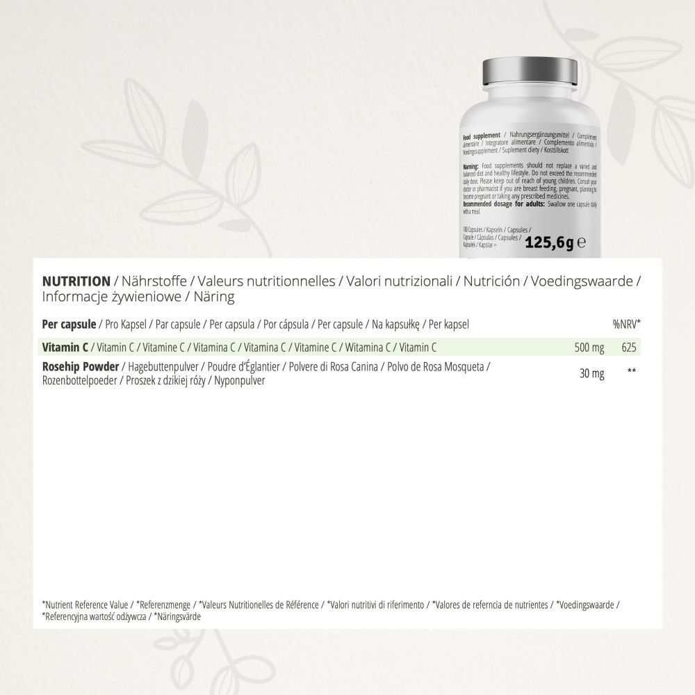 CYB Vitamin C + Hagebutte