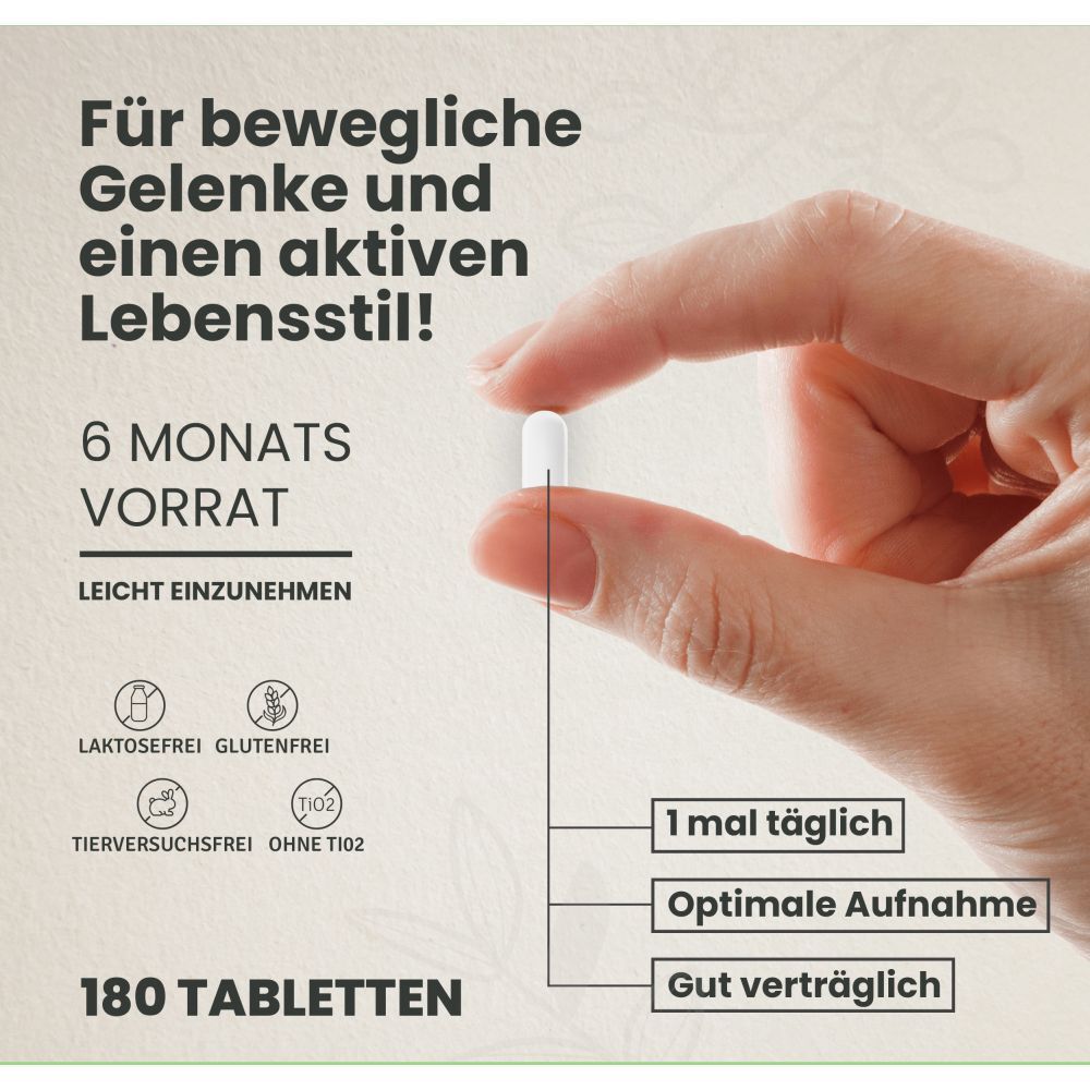 CYB Knochen & Knorpel Komplex Selen+Vit.B6+C Tabl. Doppelpack 2x180 St Tabletten