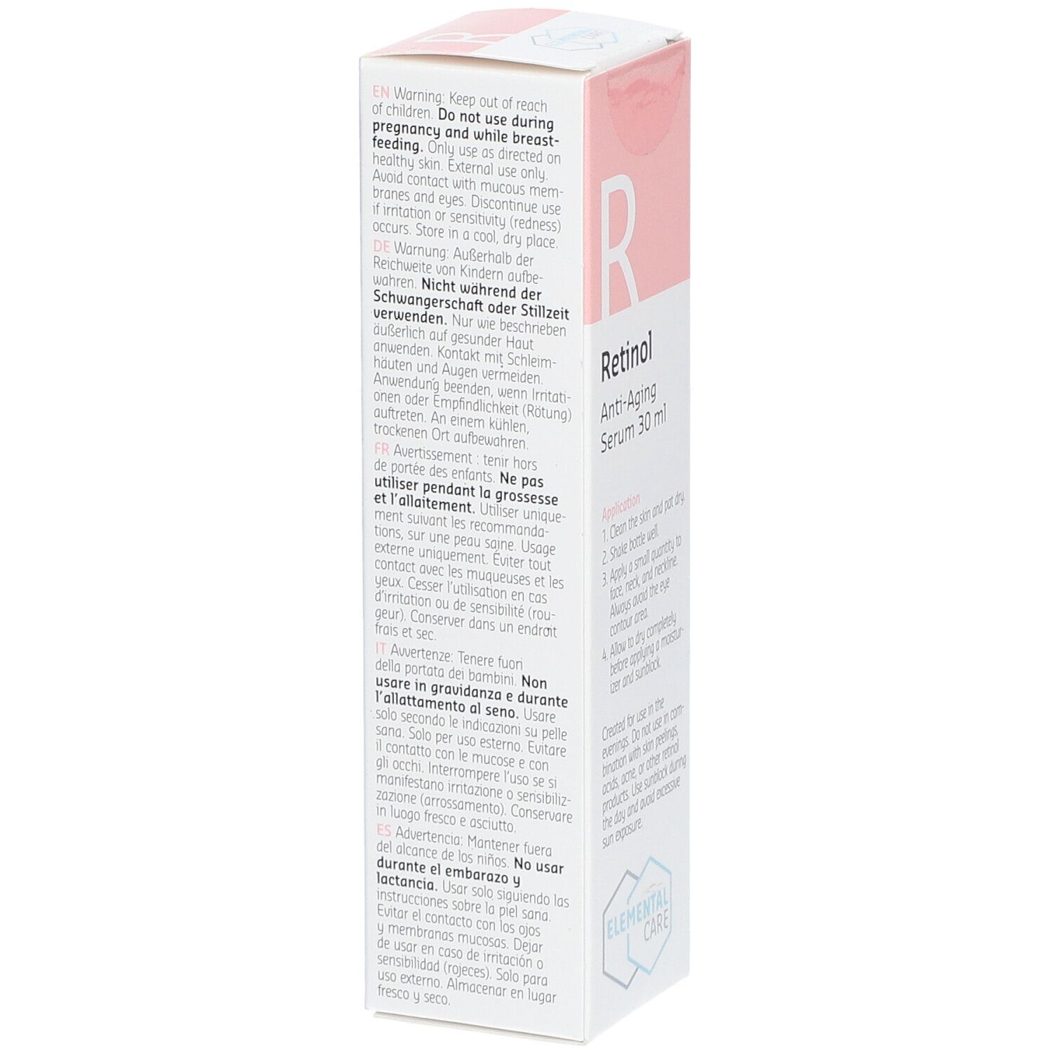 ELEMENTAL CARE Retinol Gesichtserum