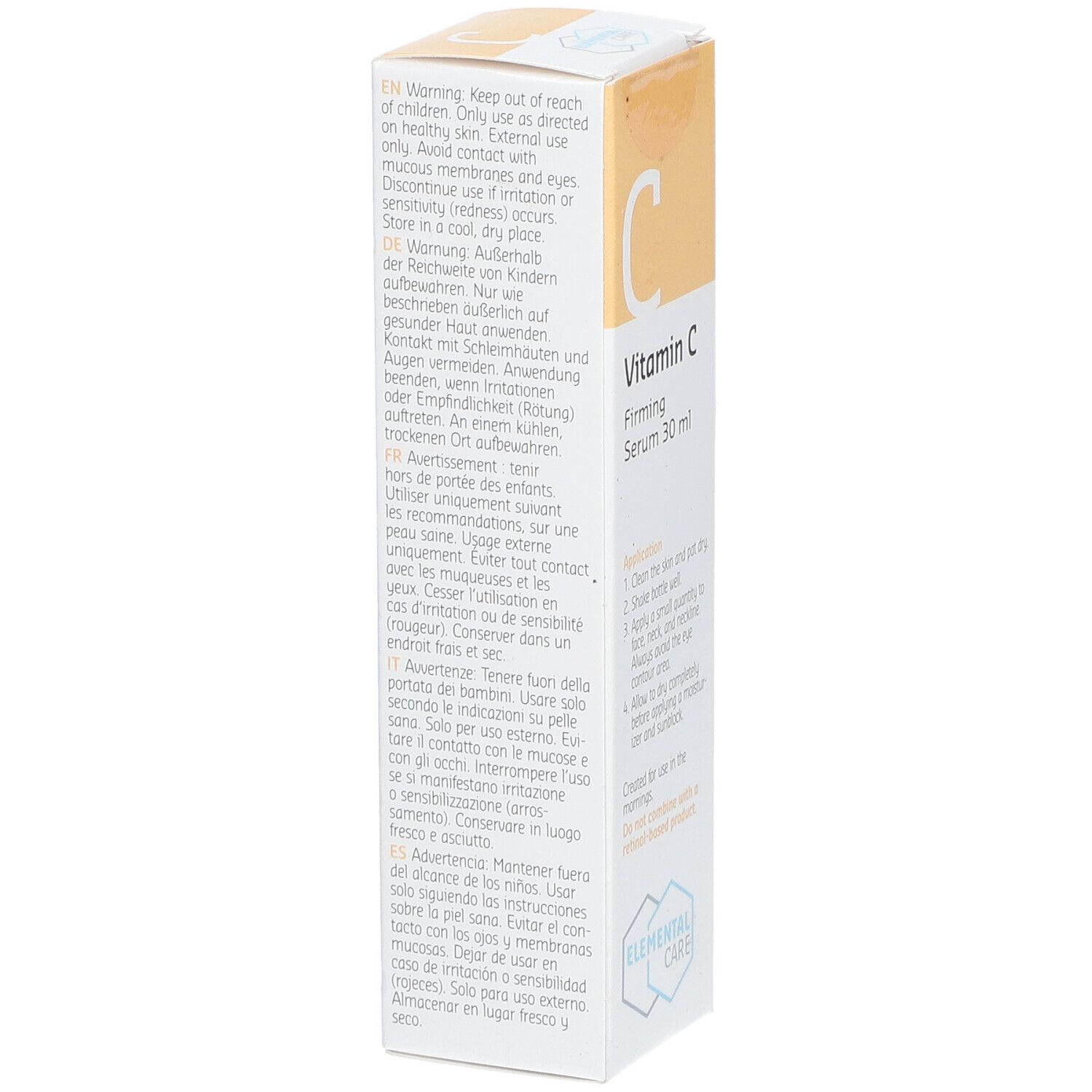 ELEMENTAL CARE Vitamin C Firming Serum
