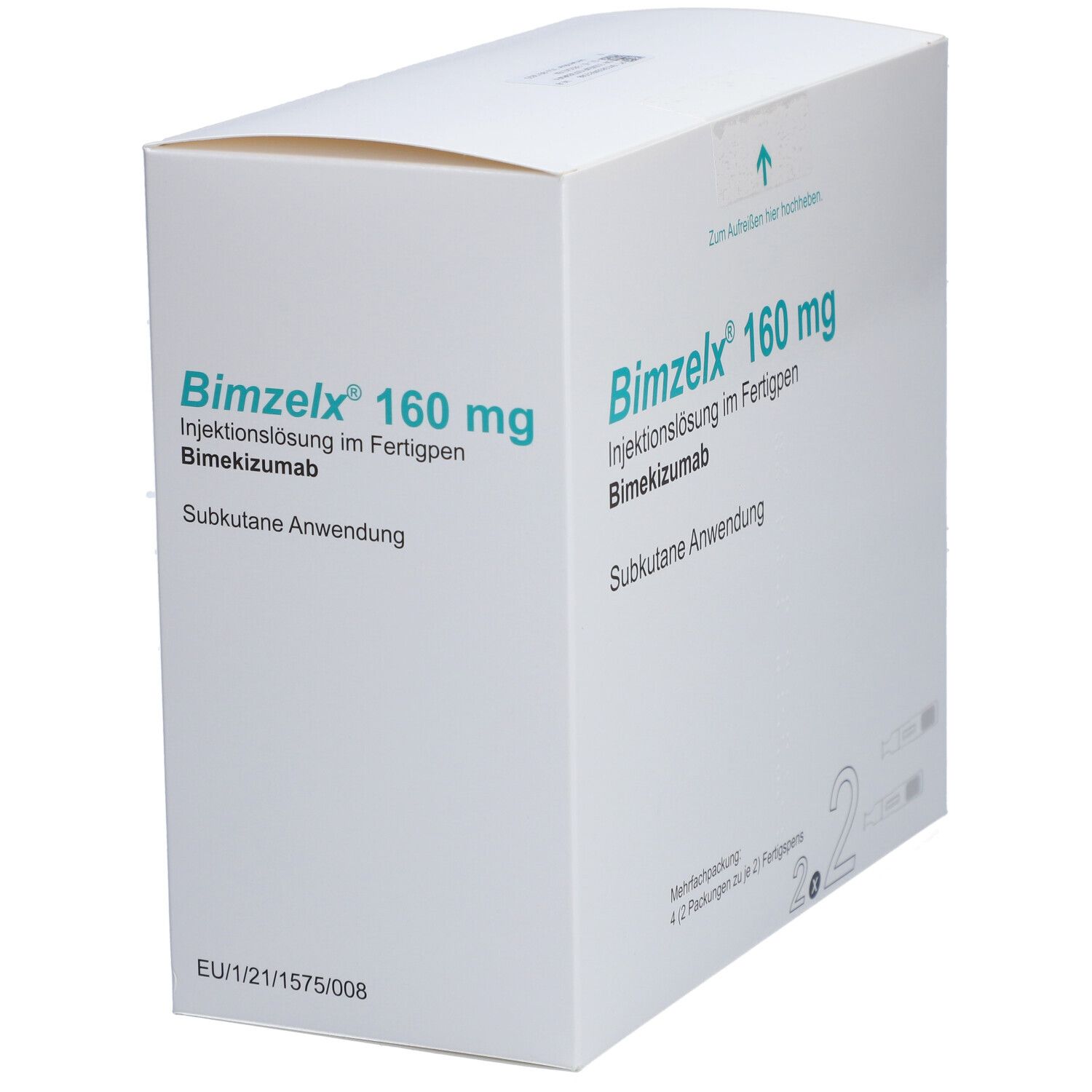 Bimzelx 160 mg Injektionslösung im Fertigpen 2x2 St