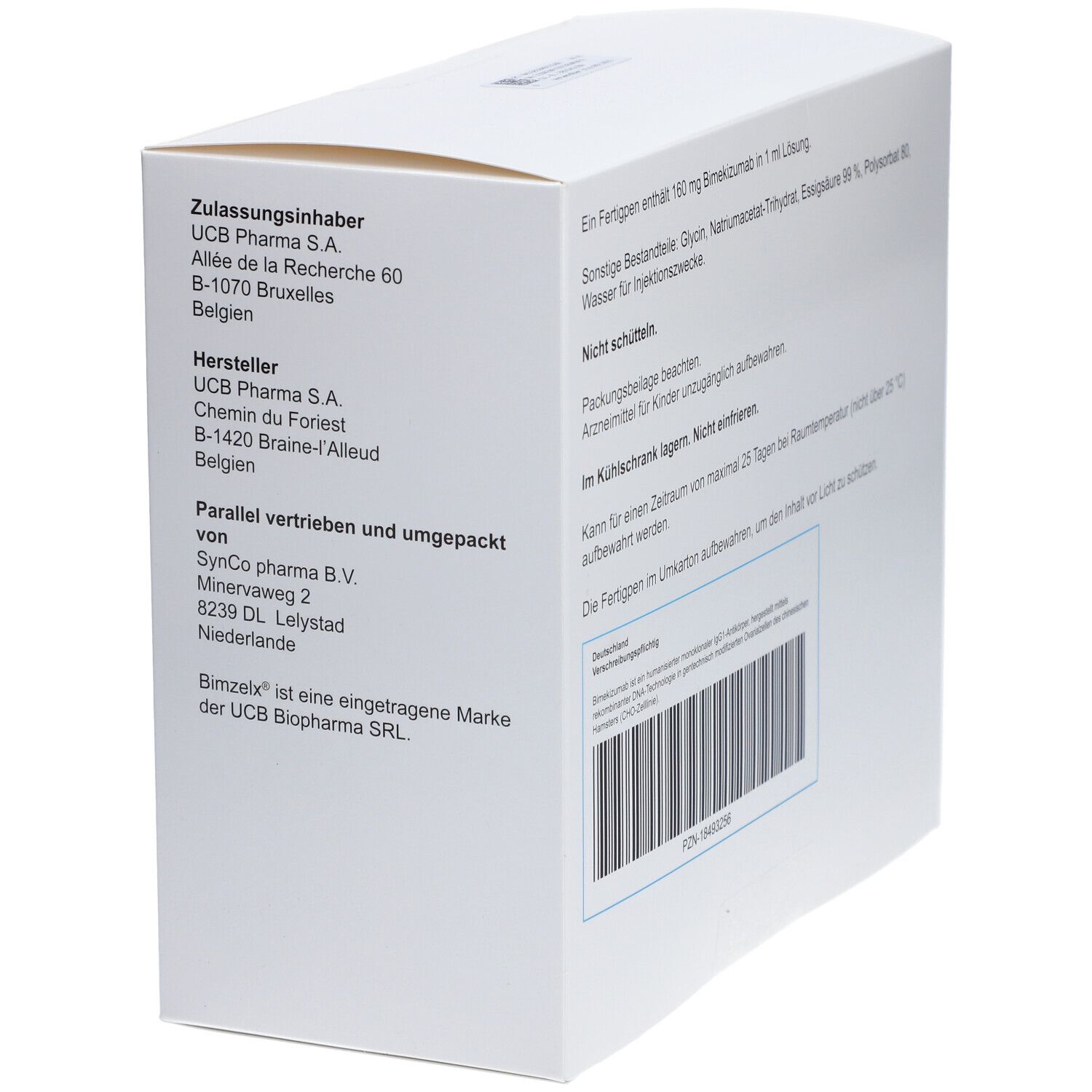 BIMZELX 160 mg Injektionslösung im Fertigpen