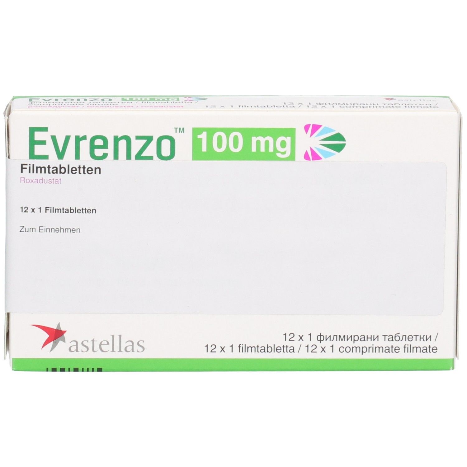 EVRENZO 100 mg Filmtabletten