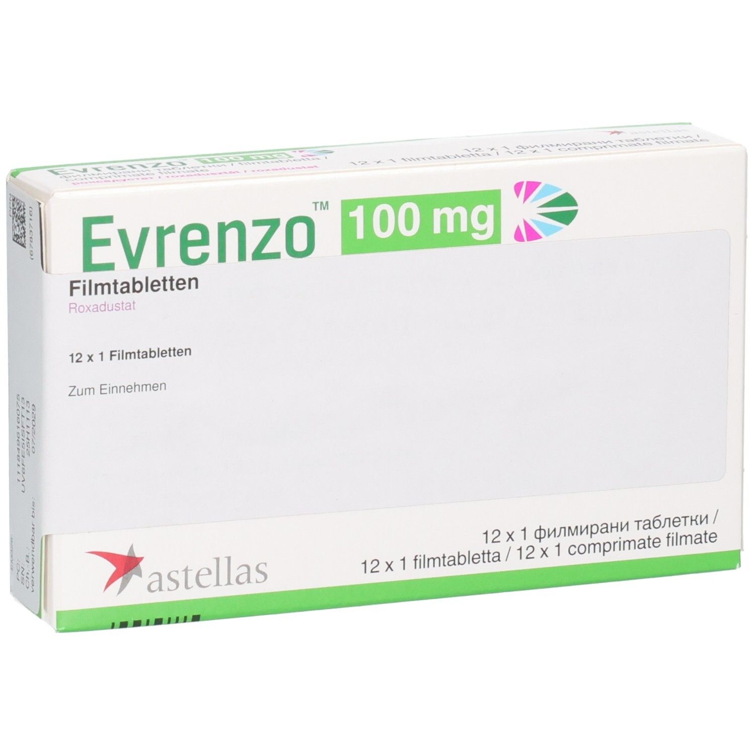 EVRENZO 100 mg Filmtabletten