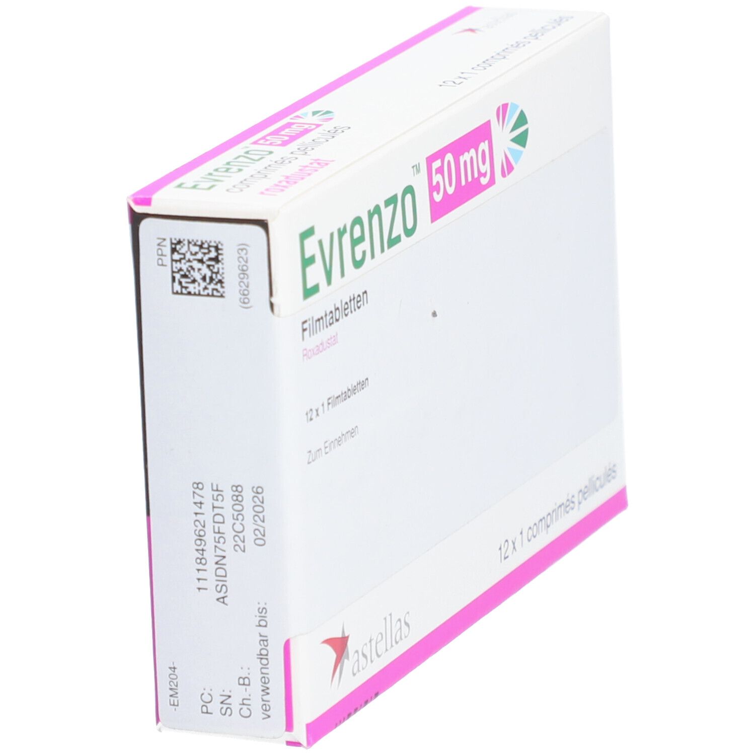 Evrenzo 70 mg Filmtabletten 12 St