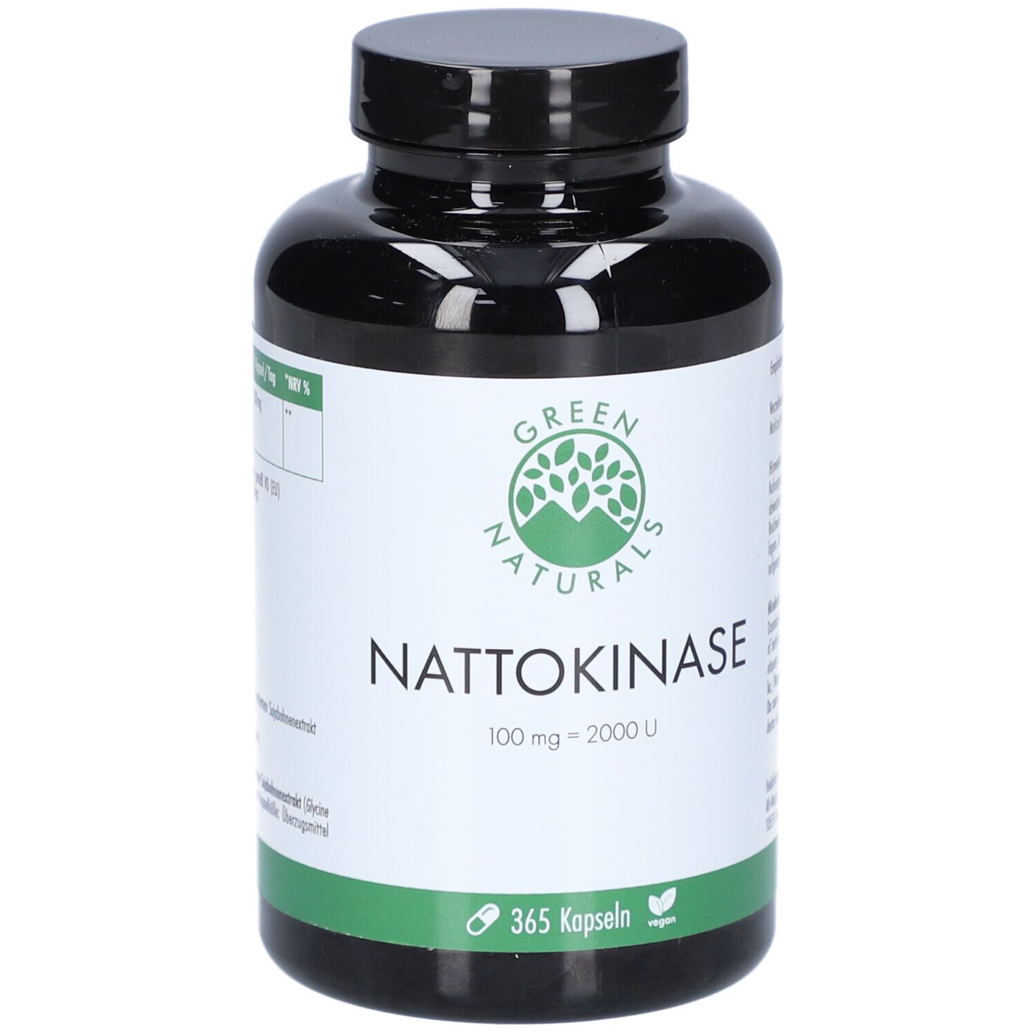 GREEN NATURALS Nattokinase 100 mg vegan