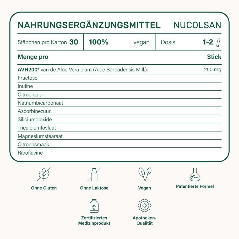 Nupure Nucolsan – Reizdarm Protect - Jetzt 10% Rabatt mit dem Code nupure10 sparen*