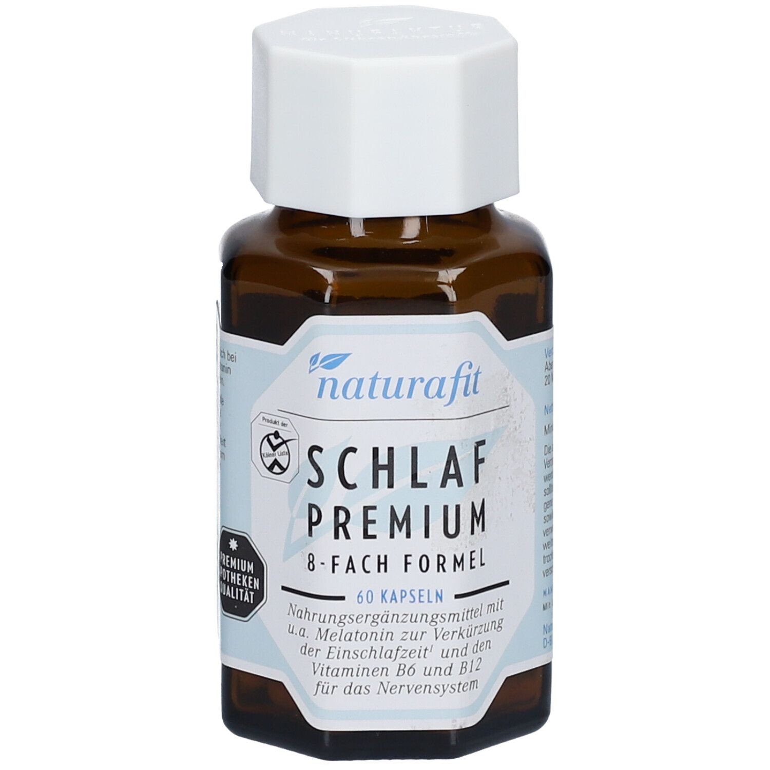 Naturafit Schlaf Premium 8-fach Formel Kapseln