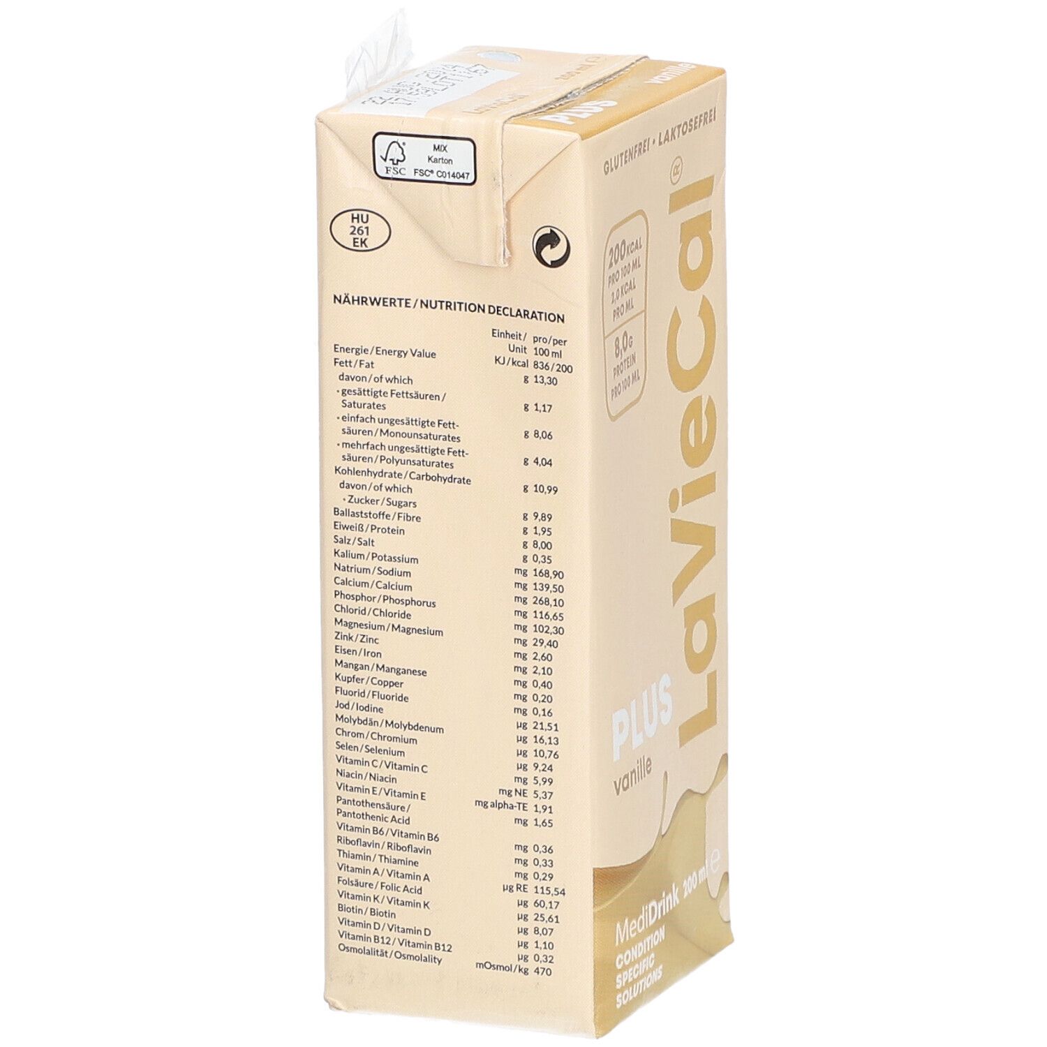 LaVieCal Plus Vanille 200 ml Shop Apotheke