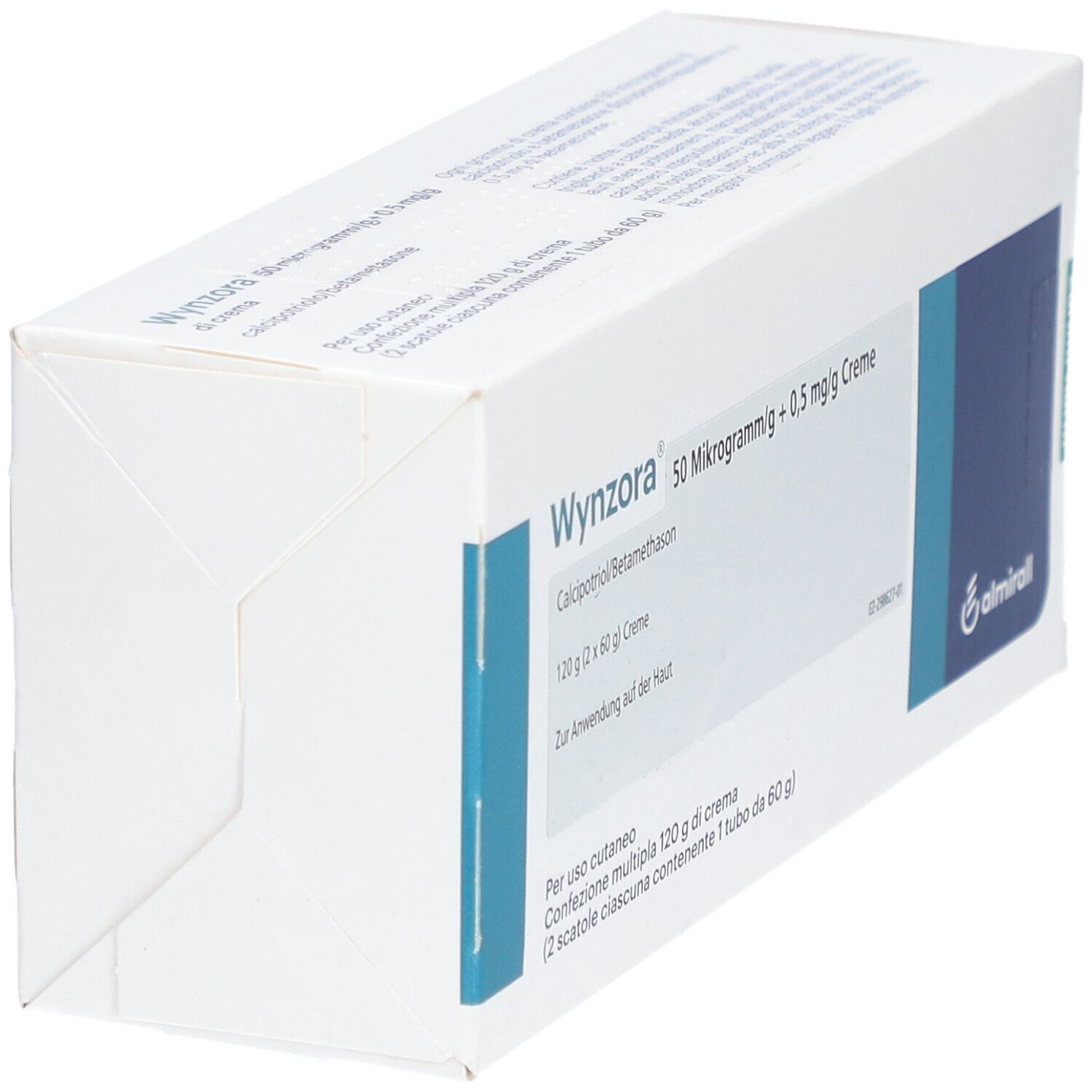 Wynzora 50 Mikrogramm/g + 0,5 mg/g Creme 2x60 g