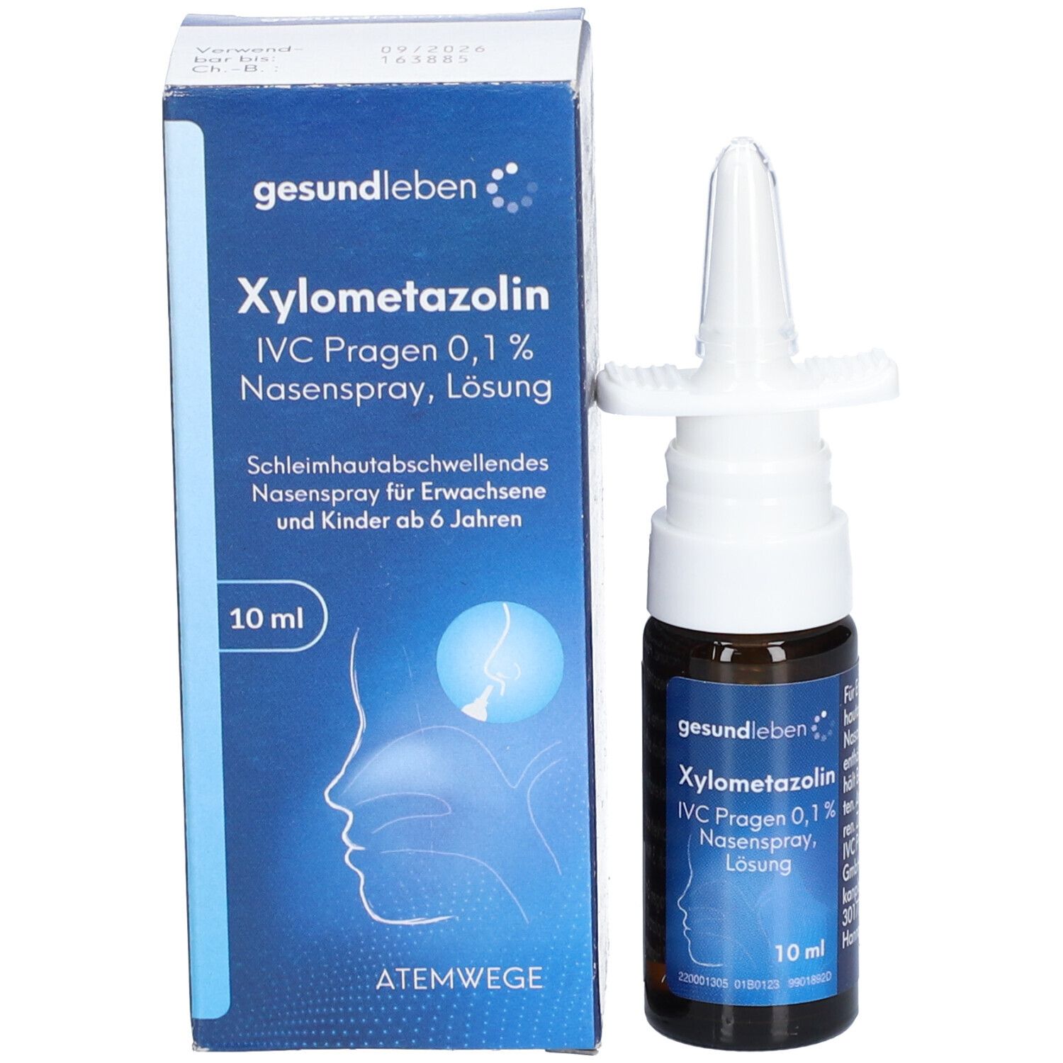 Xylometazolin IVC Pragen 0.1% Nasenspray
