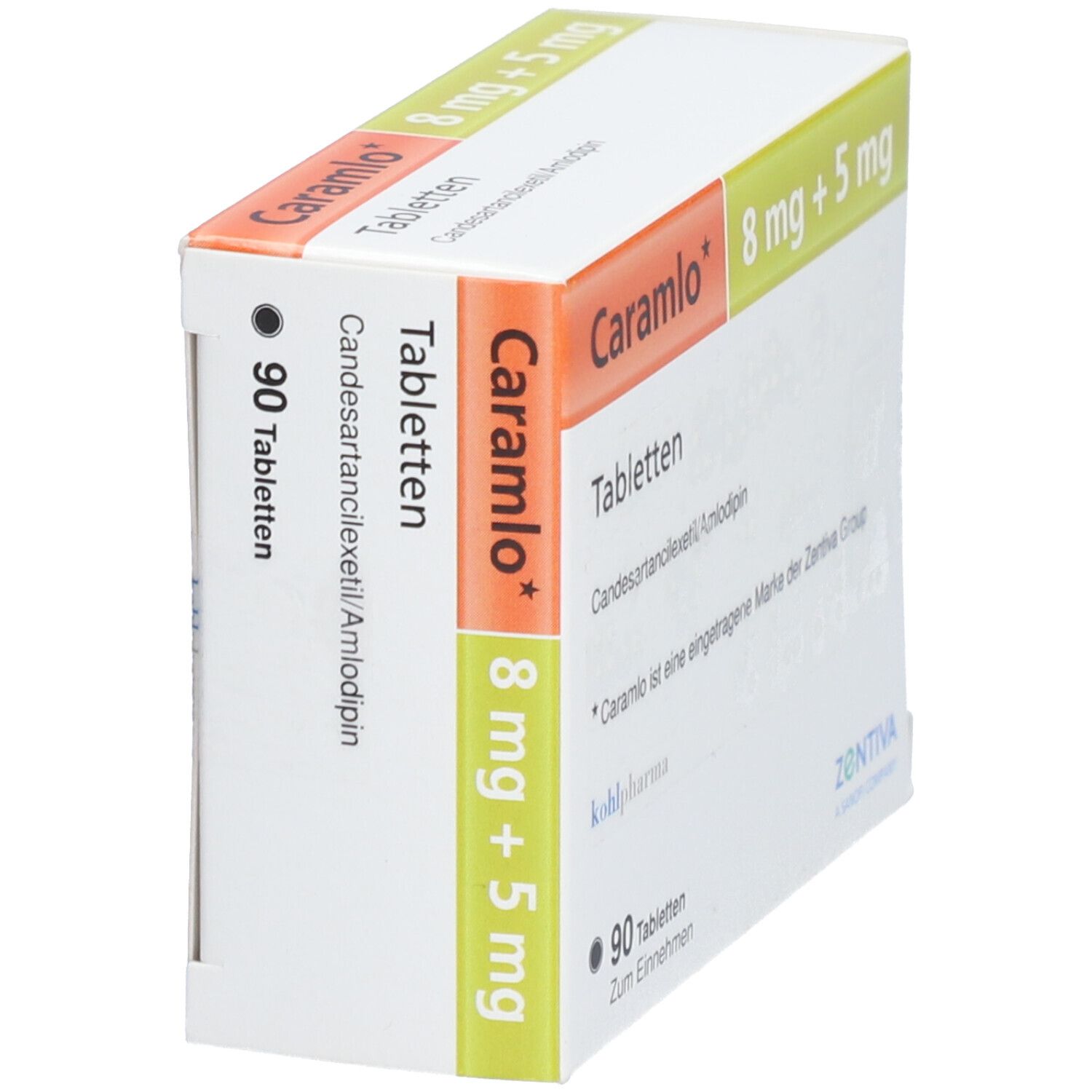 Caramlo 8 mg/5 mg Tabletten 90 St