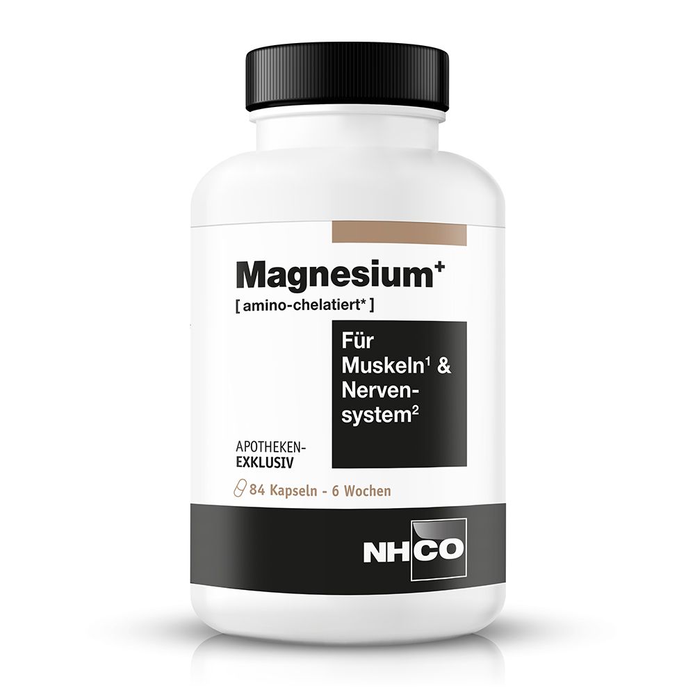 NHCO Magnesium+ amino-chelatiert Kapseln