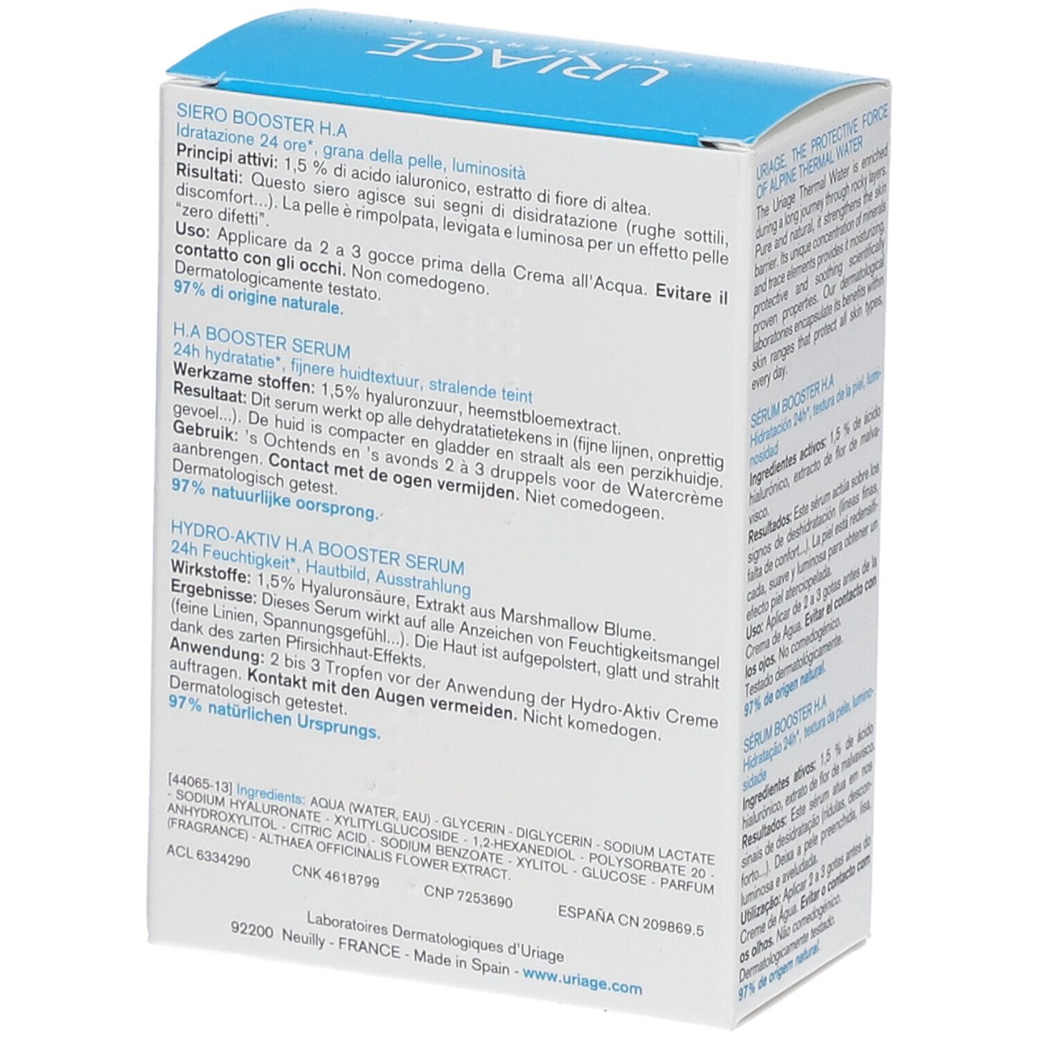 URIAGE HYDRO-AKTIV H.A Booster Serum