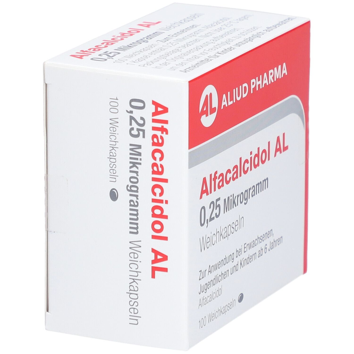 Alfacalcidol AL 0,25 Mikrogramm Weichkapseln 100 St