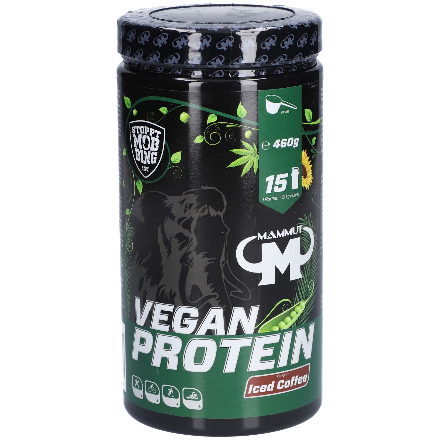 MM Vegan Protein Iced Coffee Pulver 460 g