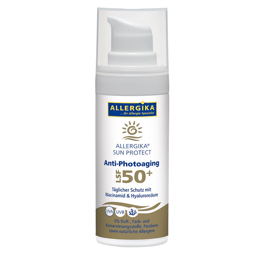 ALLERGIKA SUN PROTECT Anti-Photoaging Creme LSF 50+