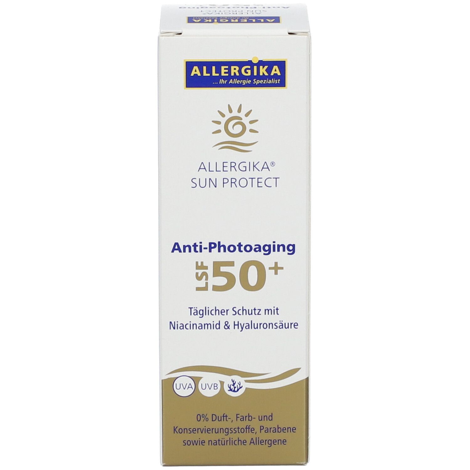 ALLERGIKA SUN PROTECT Anti-Photoaging Creme LSF 50+