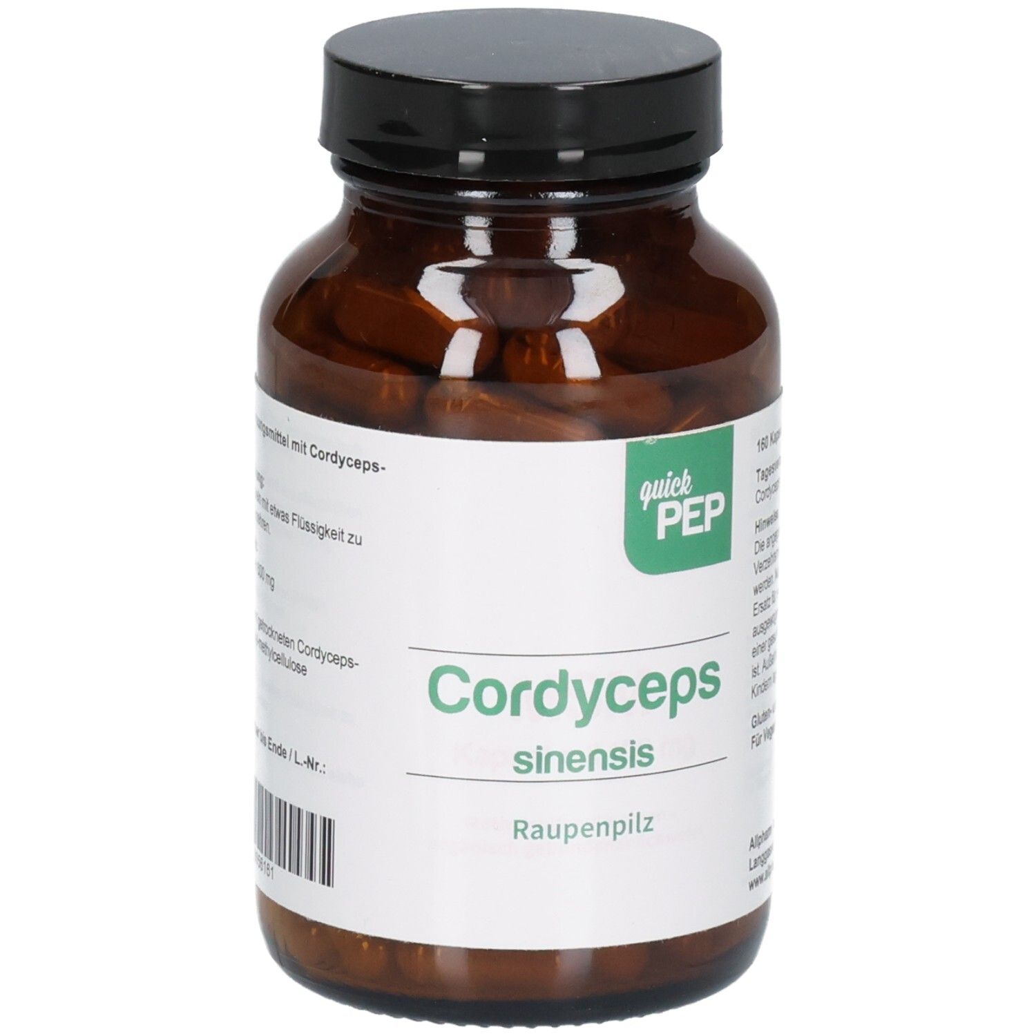 Quickpep Cordyceps Kapseln 160 St