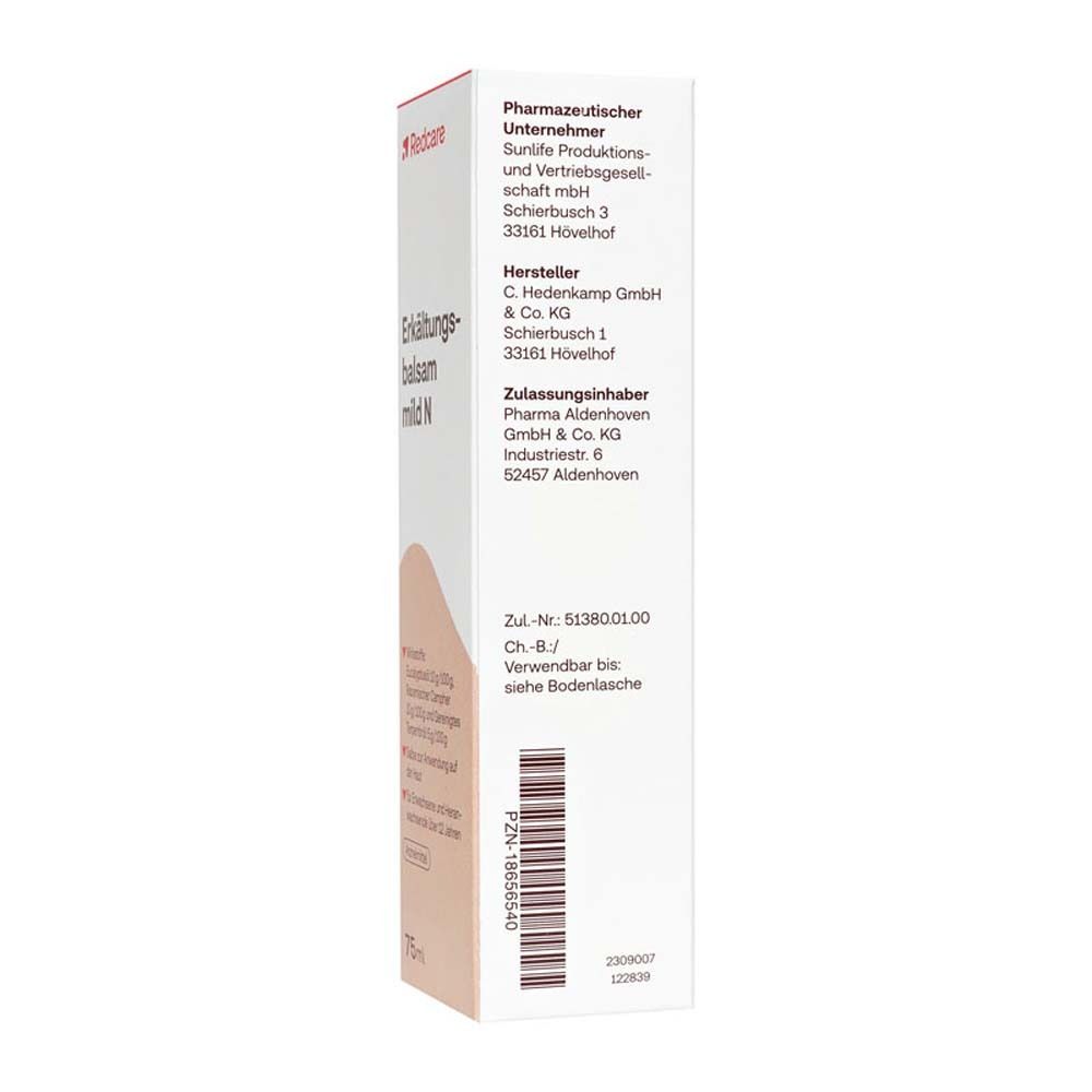 Erkältungsbalsam mild N 75 ml Balsam