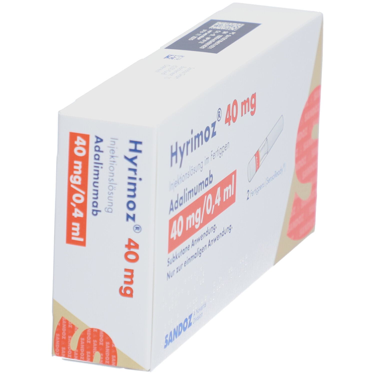 Hyrimoz 40 mg/0,4 ml Inj.-Lösung im Fertigpen 2 St Injektionslösung