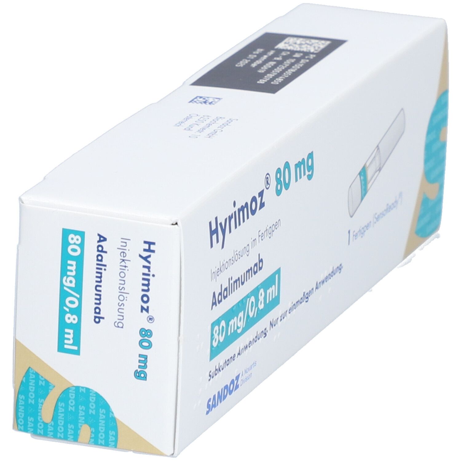 Hyrimoz 80 mg/0,8 ml Inj.-Lösung im Fertigpen 1 St Injektionslösung