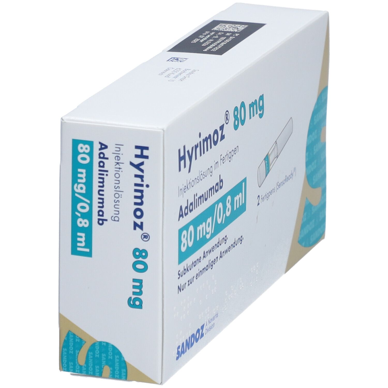 Hyrimoz 80 mg/0,8 ml Inj.-Lösung im Fertigpen 2 St Injektionslösung