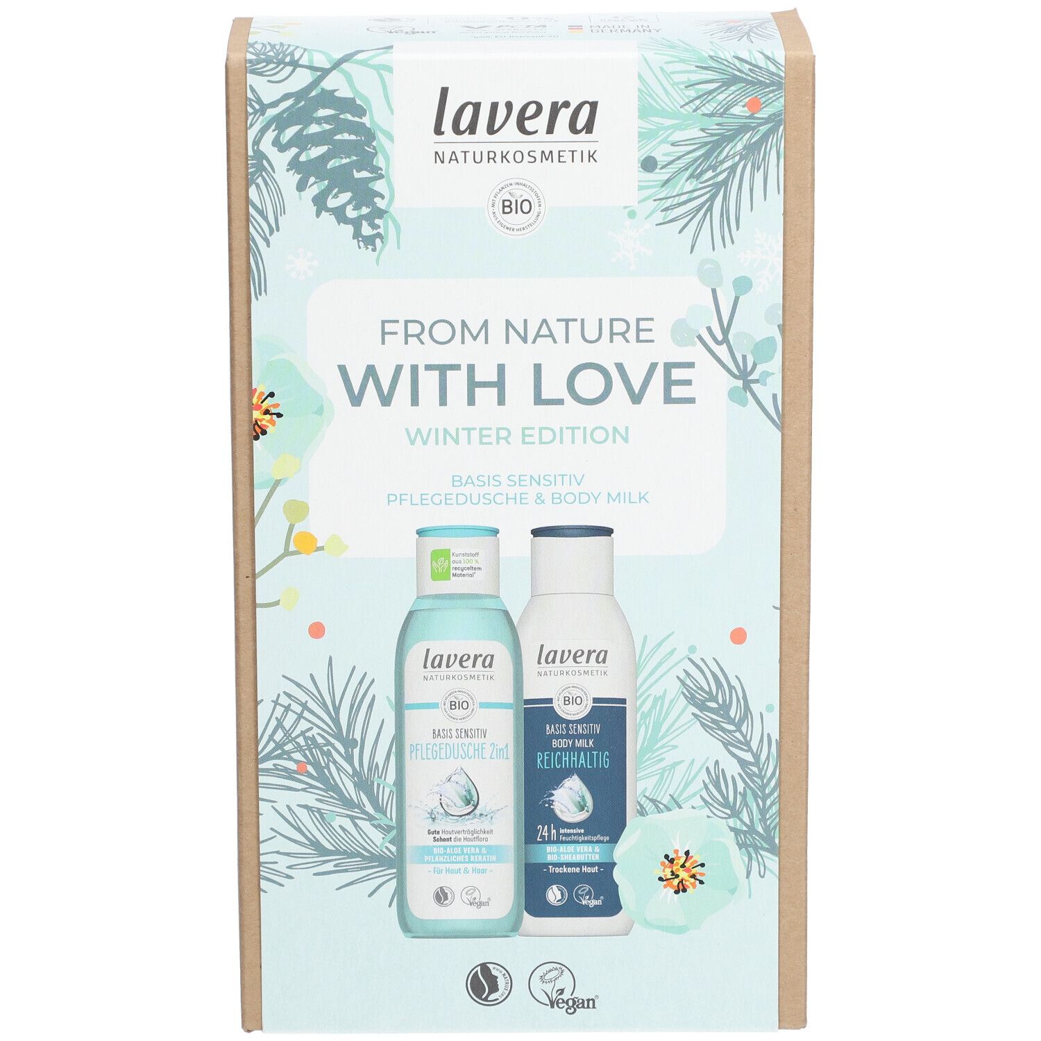 lavera Geschenkset From Nature with Love Winter Edition