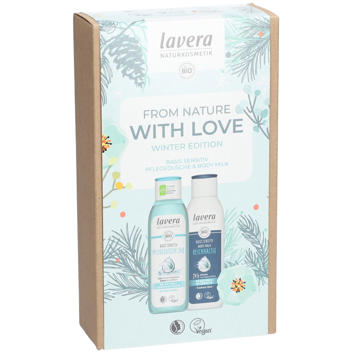 lavera Geschenkset From Nature with Love Winter Edition