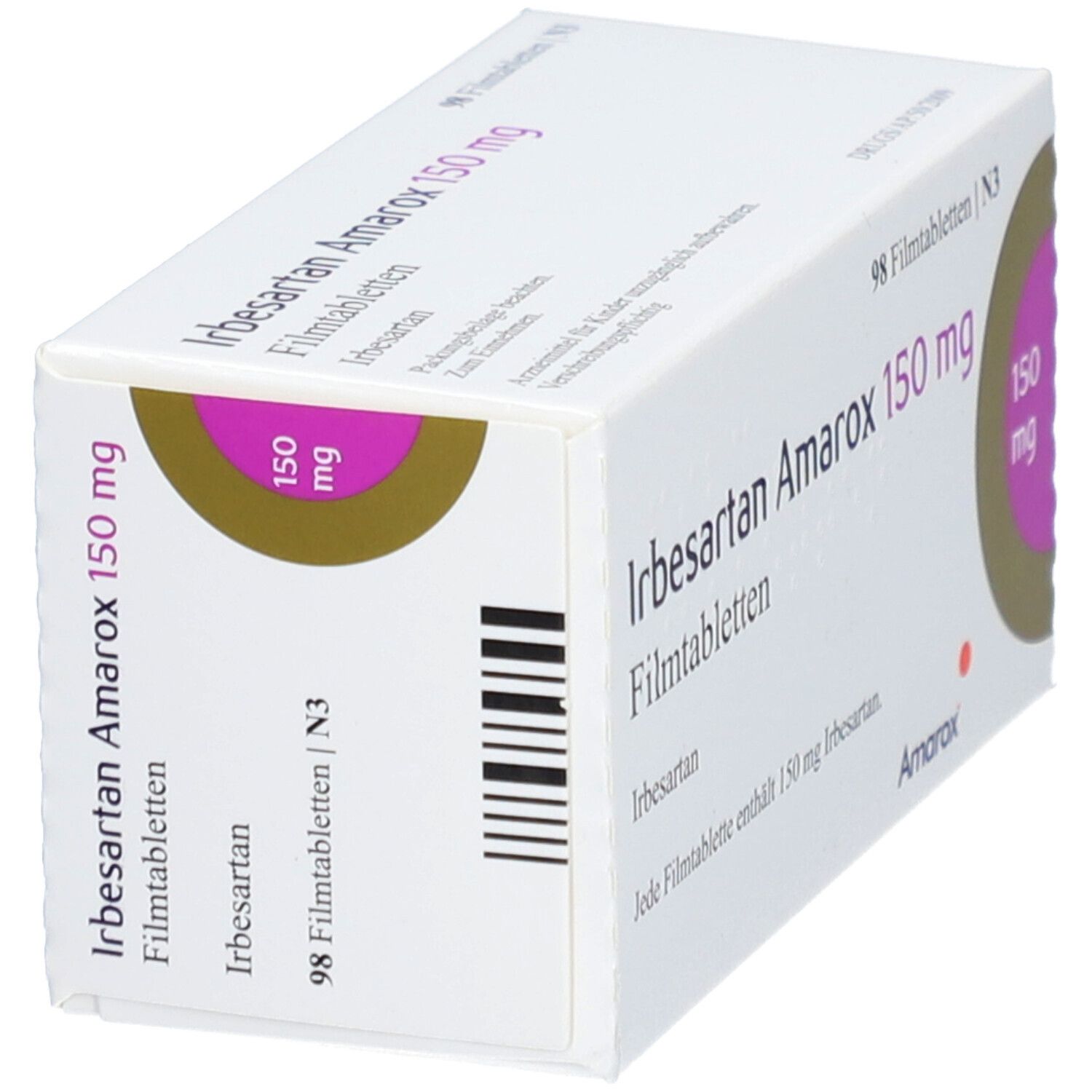IRBESARTAN Amarox 150 mg Filmtabletten