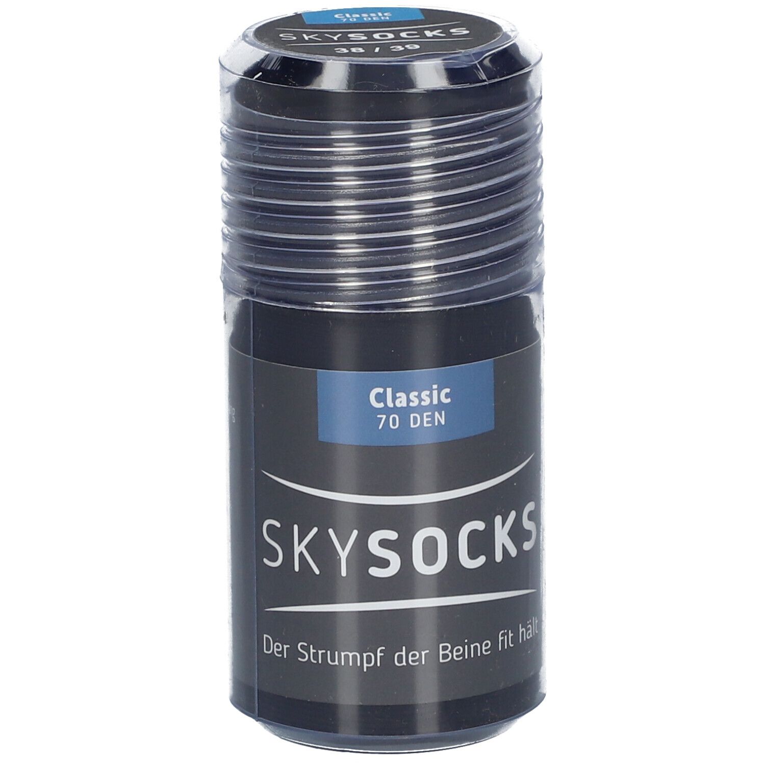 SKYSOCKS Classic 70den AD Gr. 38/39 Black