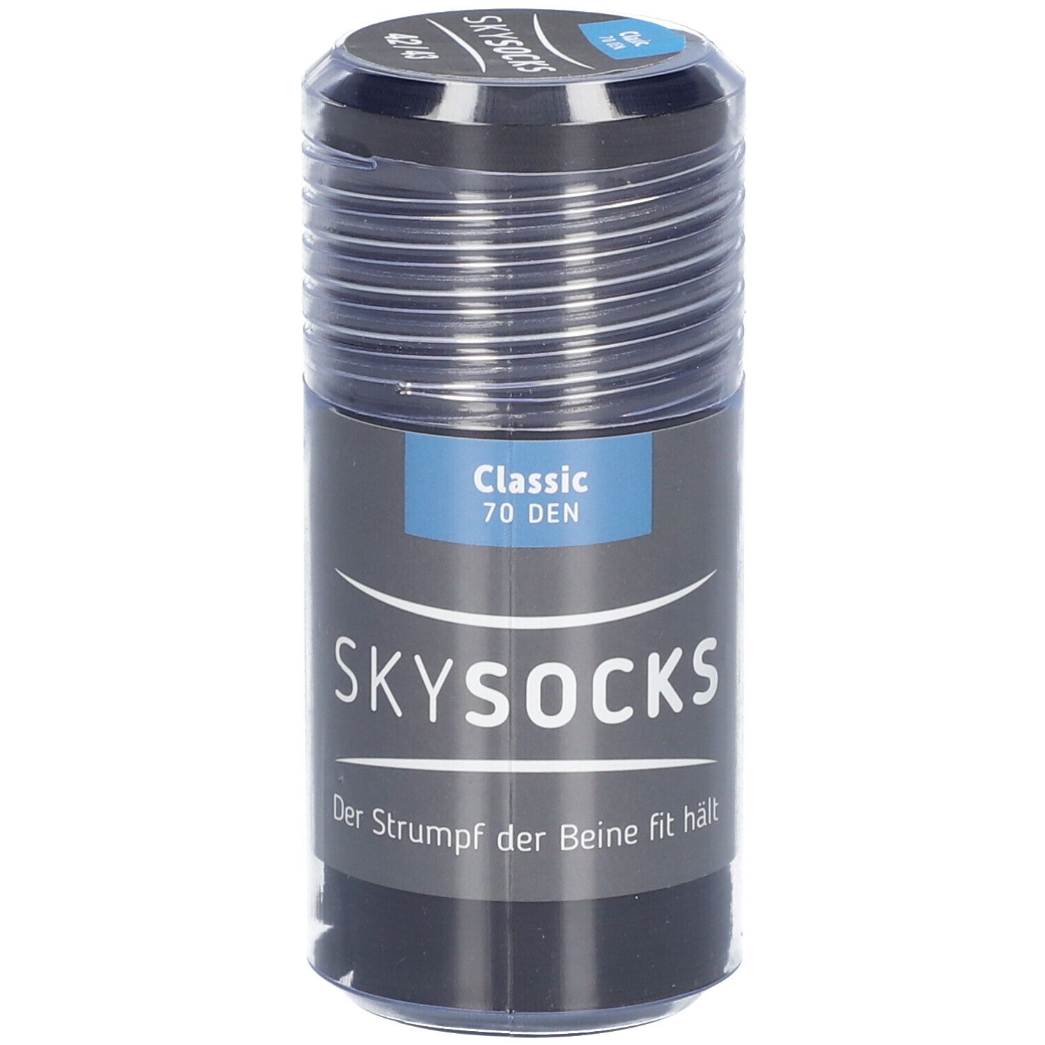 SKYSOCKS Classic 70den AD Gr. 42/43 Schwarz