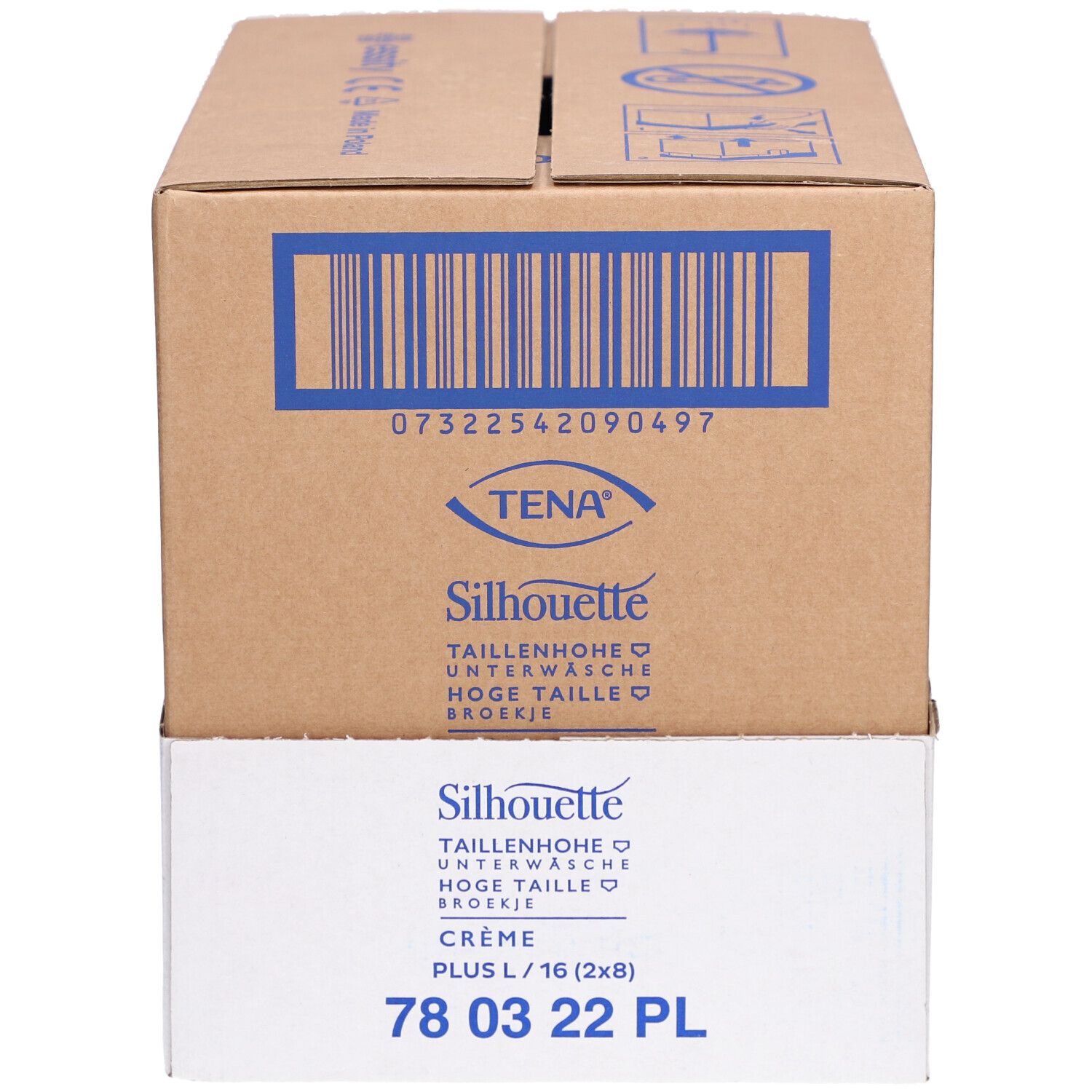 TENA® Silhouette Plus Inkontinenzunterwäsche Taille L Crème