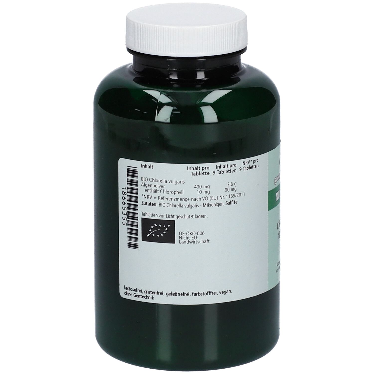 Chlorella 100% Bio Kapseln 500 St