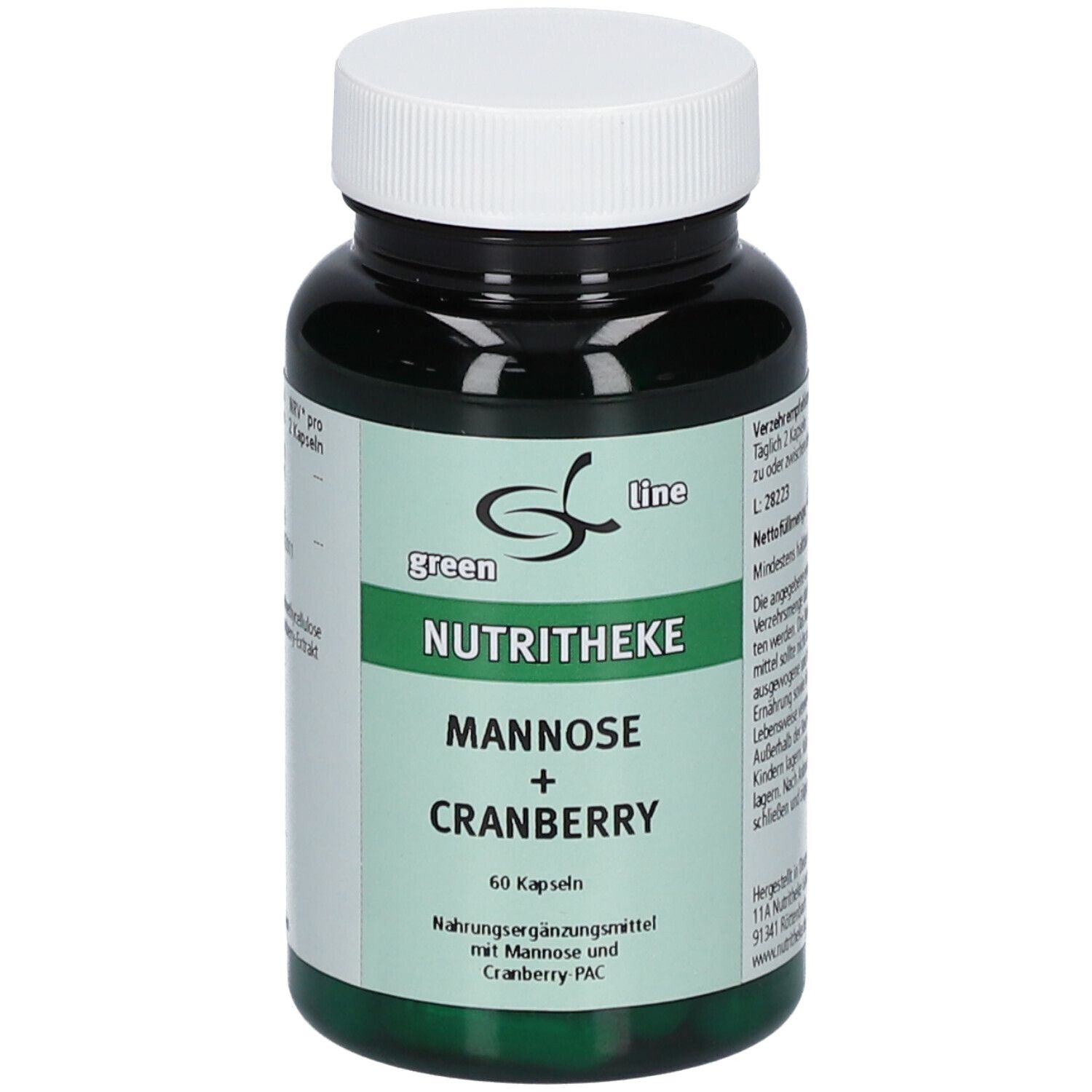 Mannose+Cranberry Kapseln 60 St