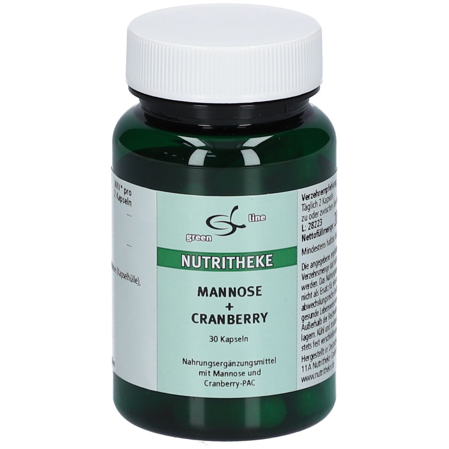 Mannose+Cranberry Kapseln 30 St