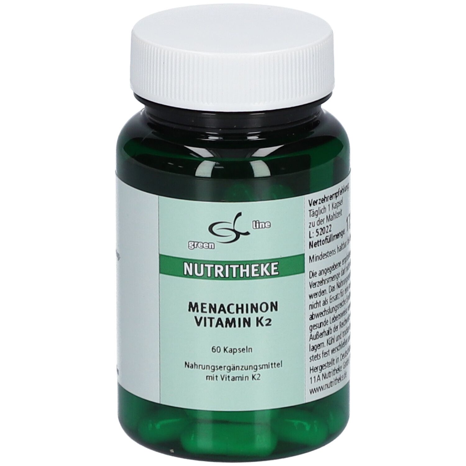 Menachinon Vitamin K2 Kapseln 60 St