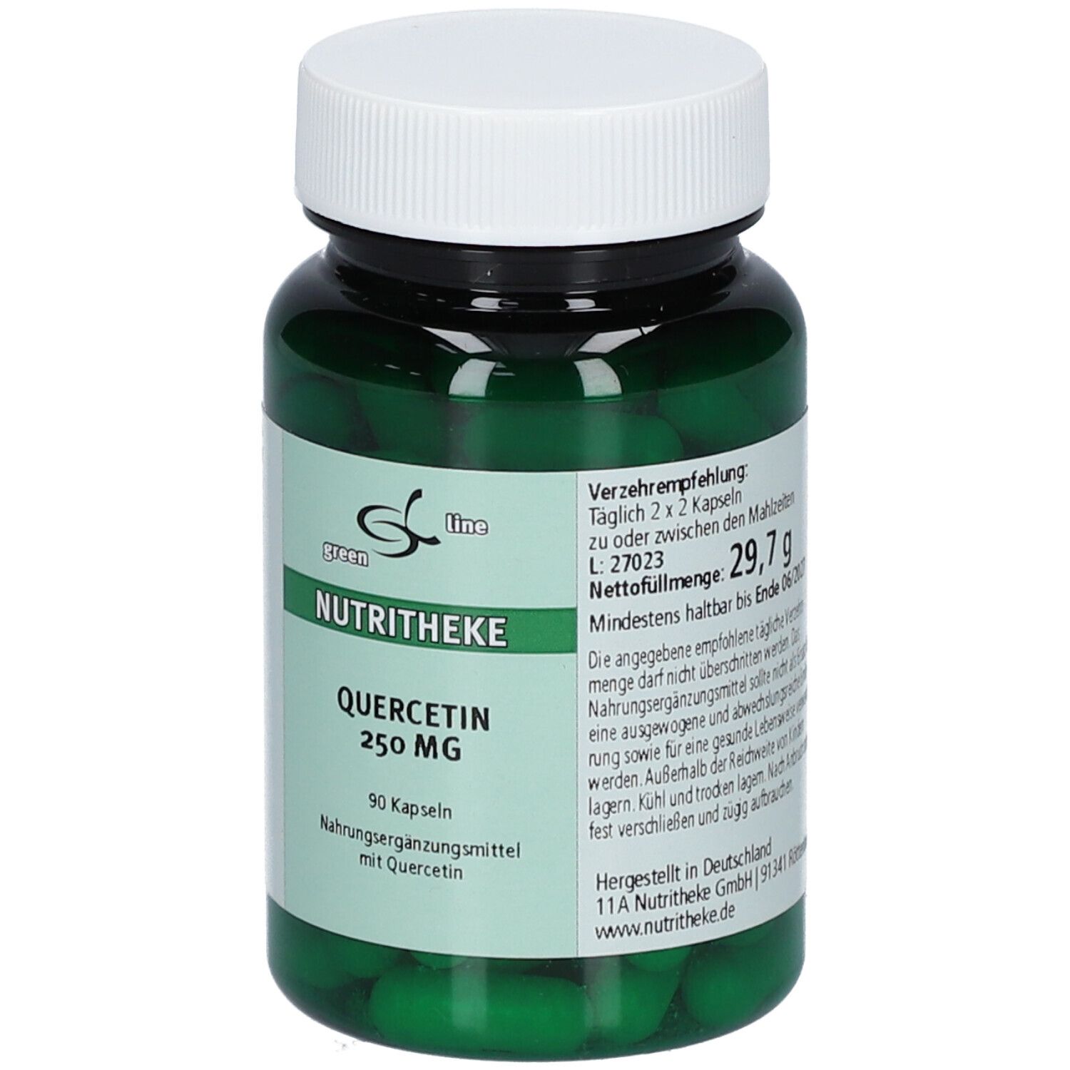 Quercetin, 250mg - 100 vcaps