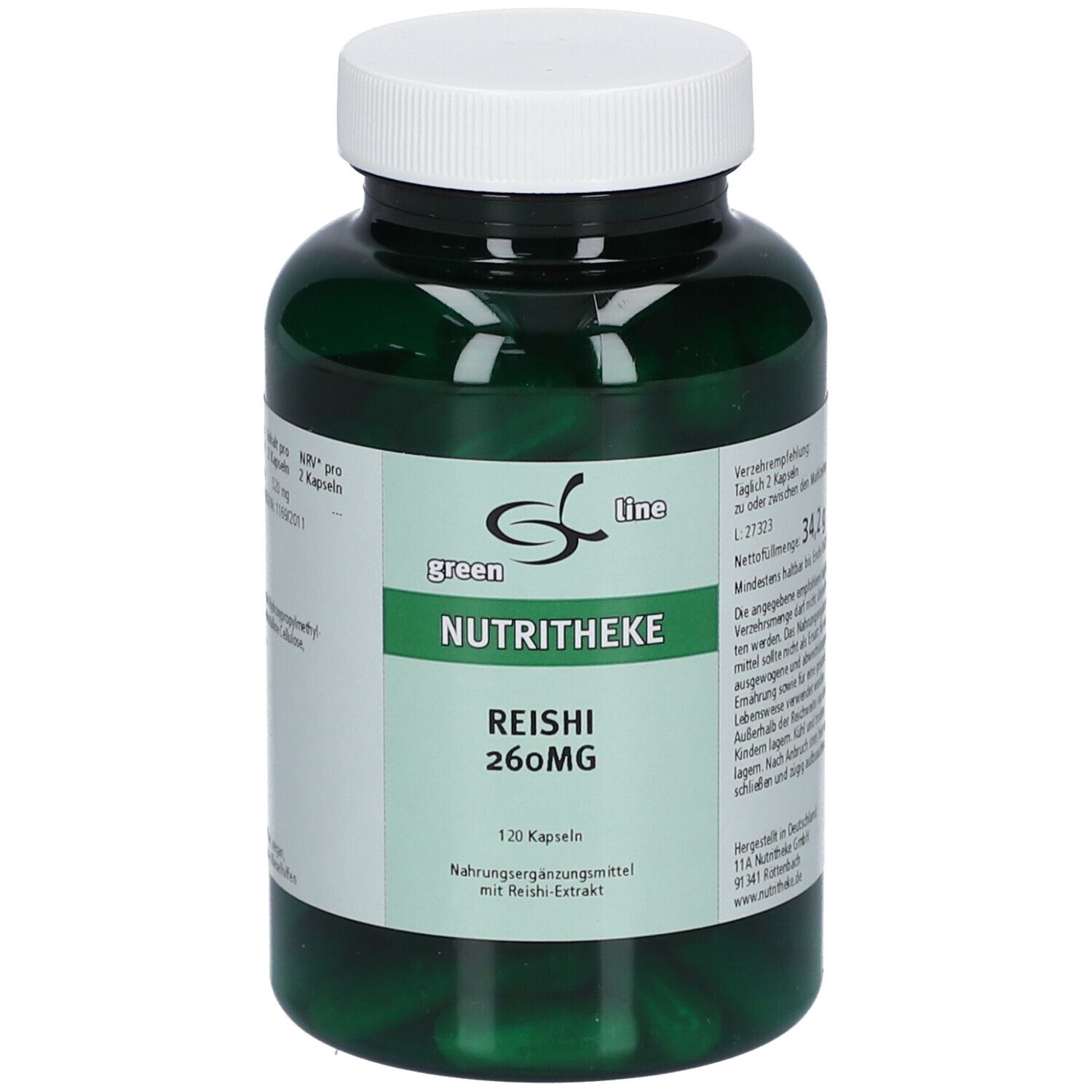 Reishi 260 mg Kapseln 120 St