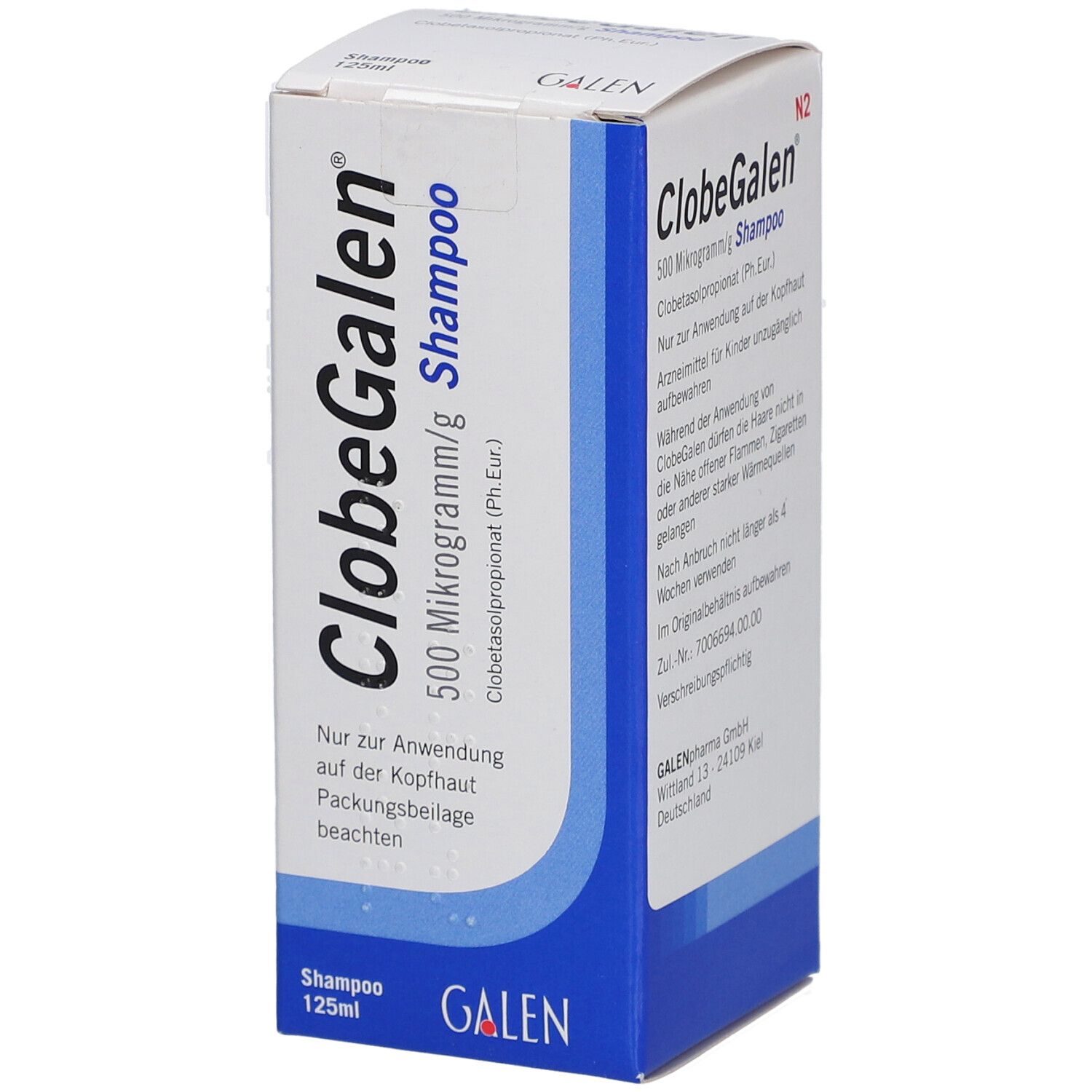CLOBEGALEN 500 Mikrogramm/g Shampoo