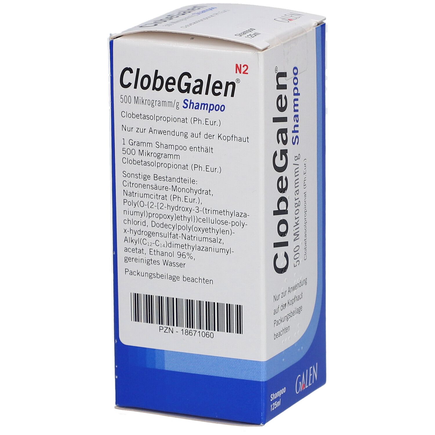 CLOBEGALEN 500 Mikrogramm/g Shampoo