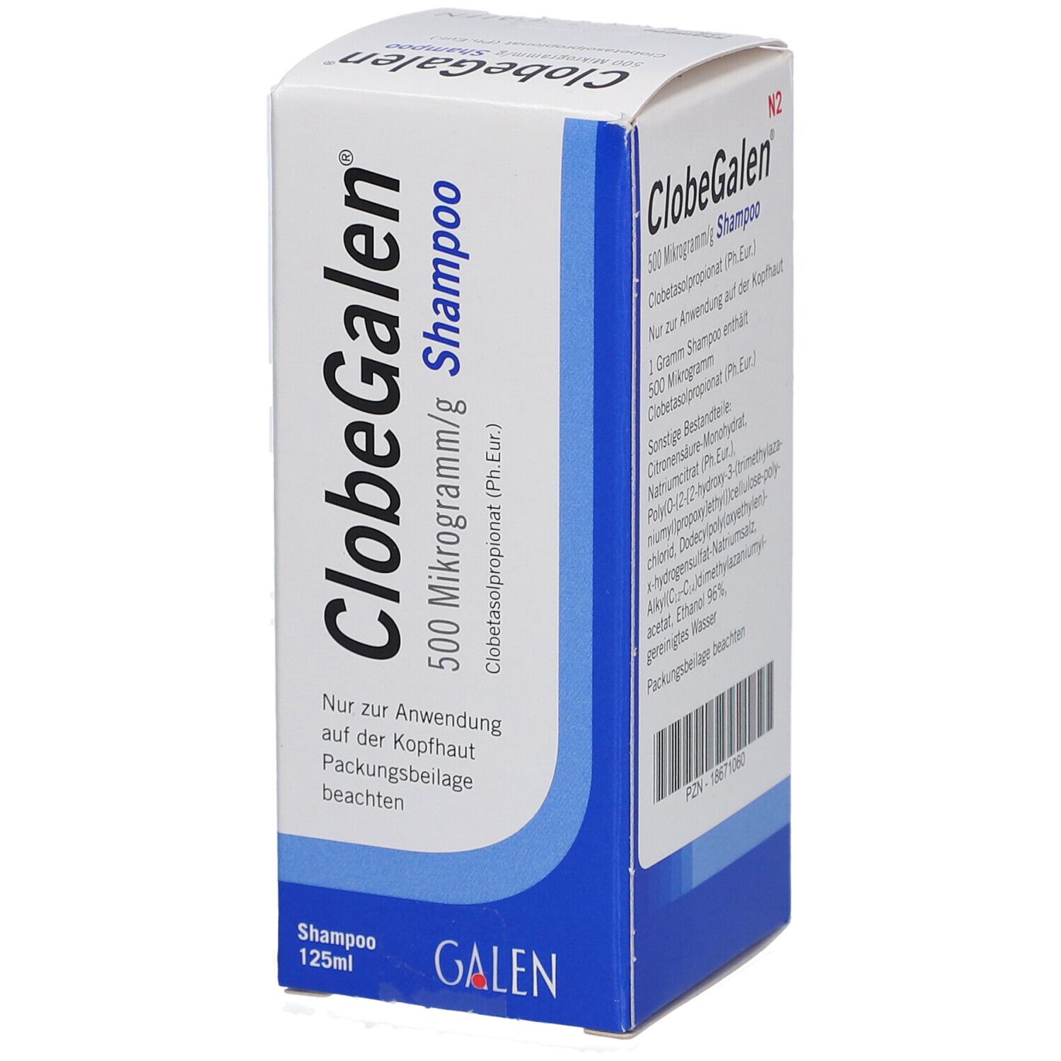 CLOBEGALEN 500 Mikrogramm/g Shampoo
