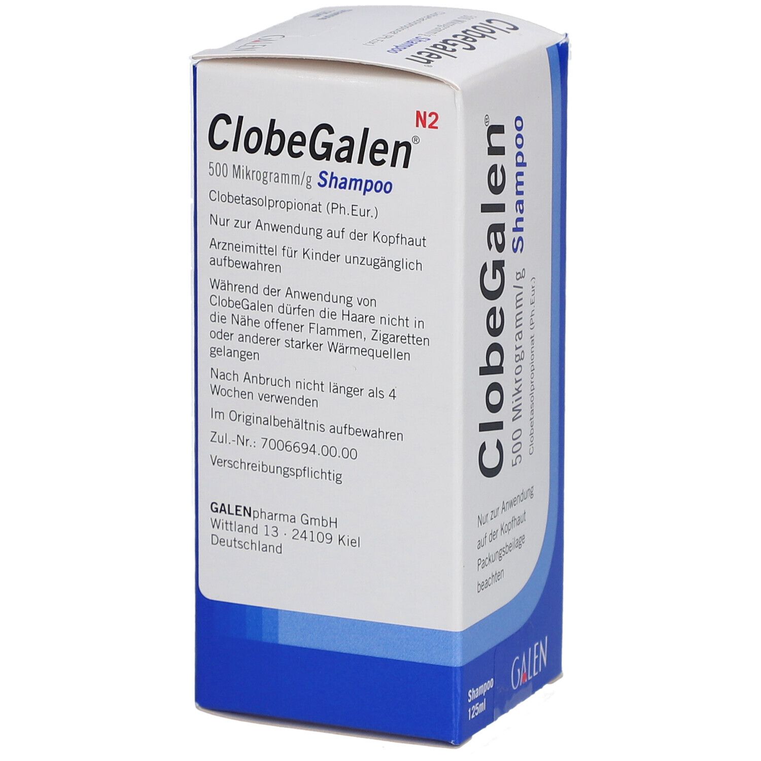 CLOBEGALEN 500 Mikrogramm/g Shampoo