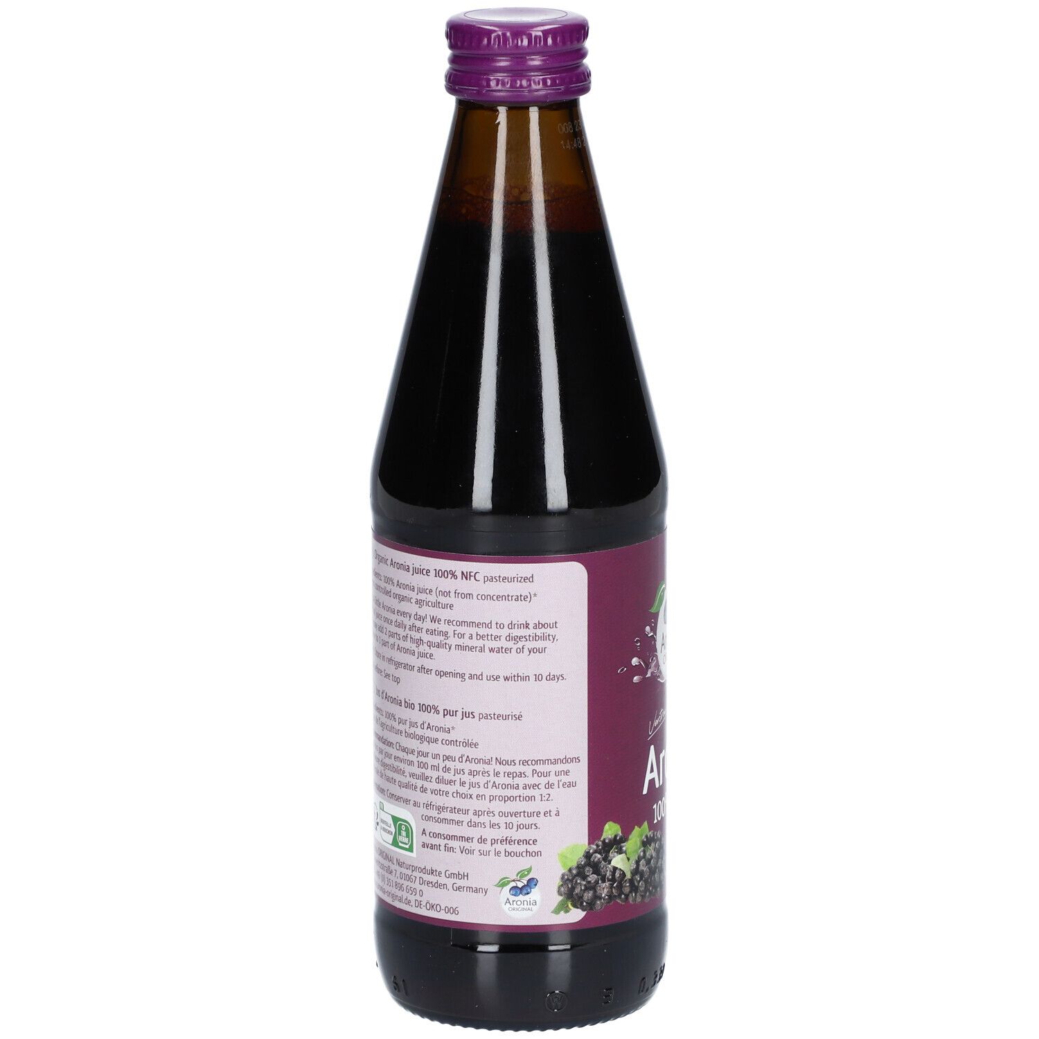 Aronia Direktsaft Bio FHM 0,33 l Saft