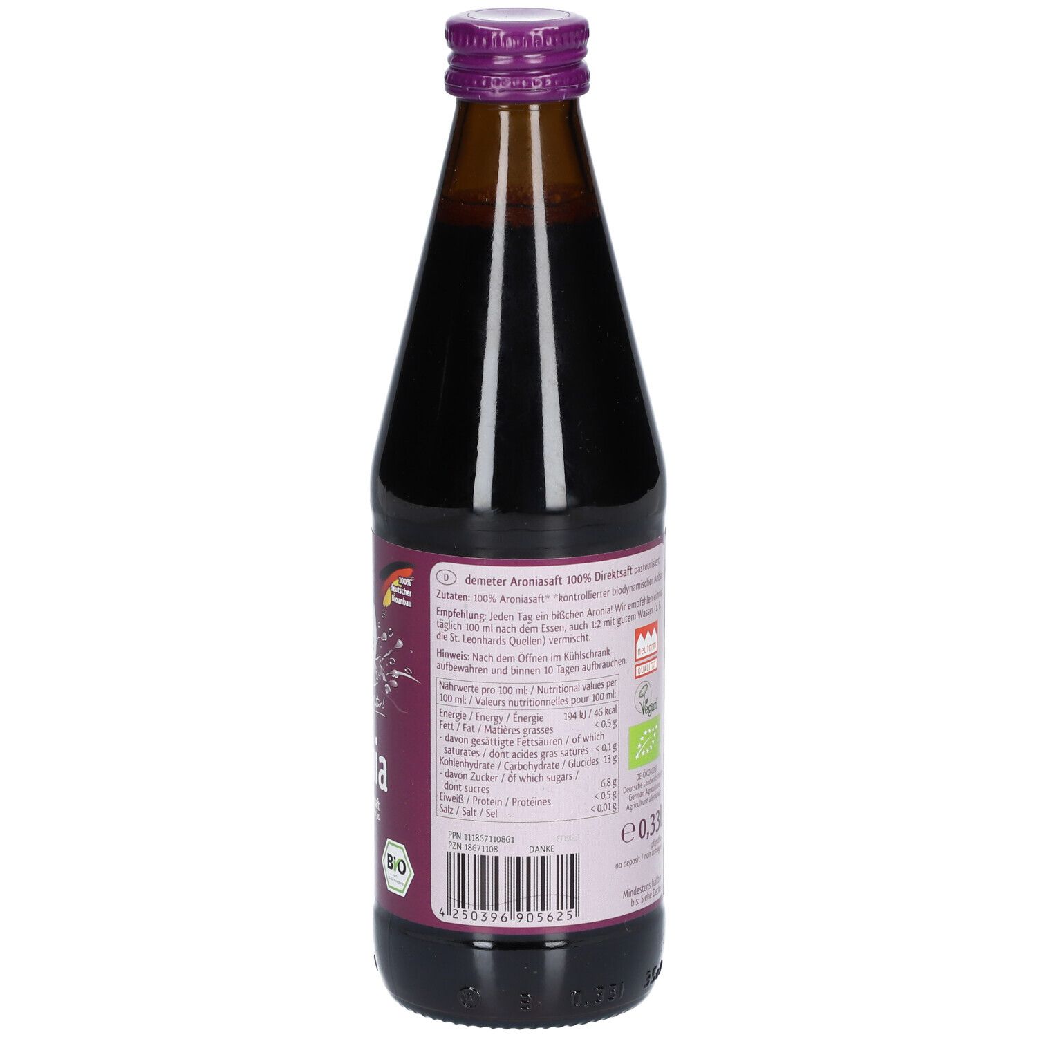 Bio Aronia Direktsaft