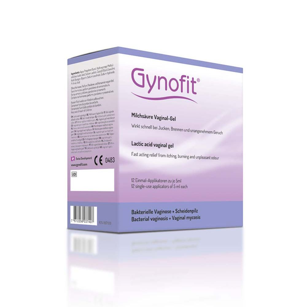 Gynofit Vaginal-Gel mit Milchsäure 12x5 ml Gel