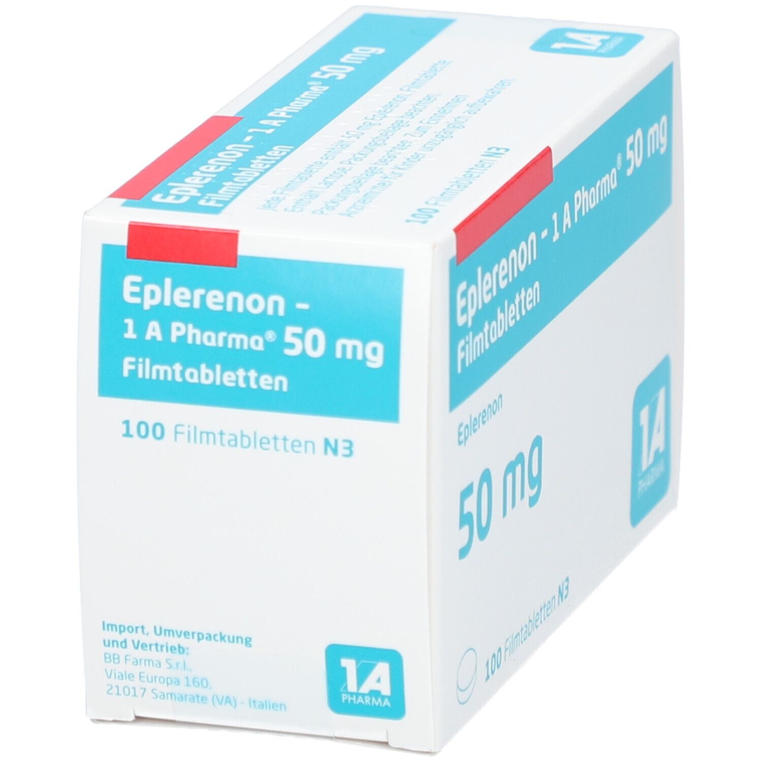 Eplerenon-1A Pharma 50 mg Filmtabletten 100 St