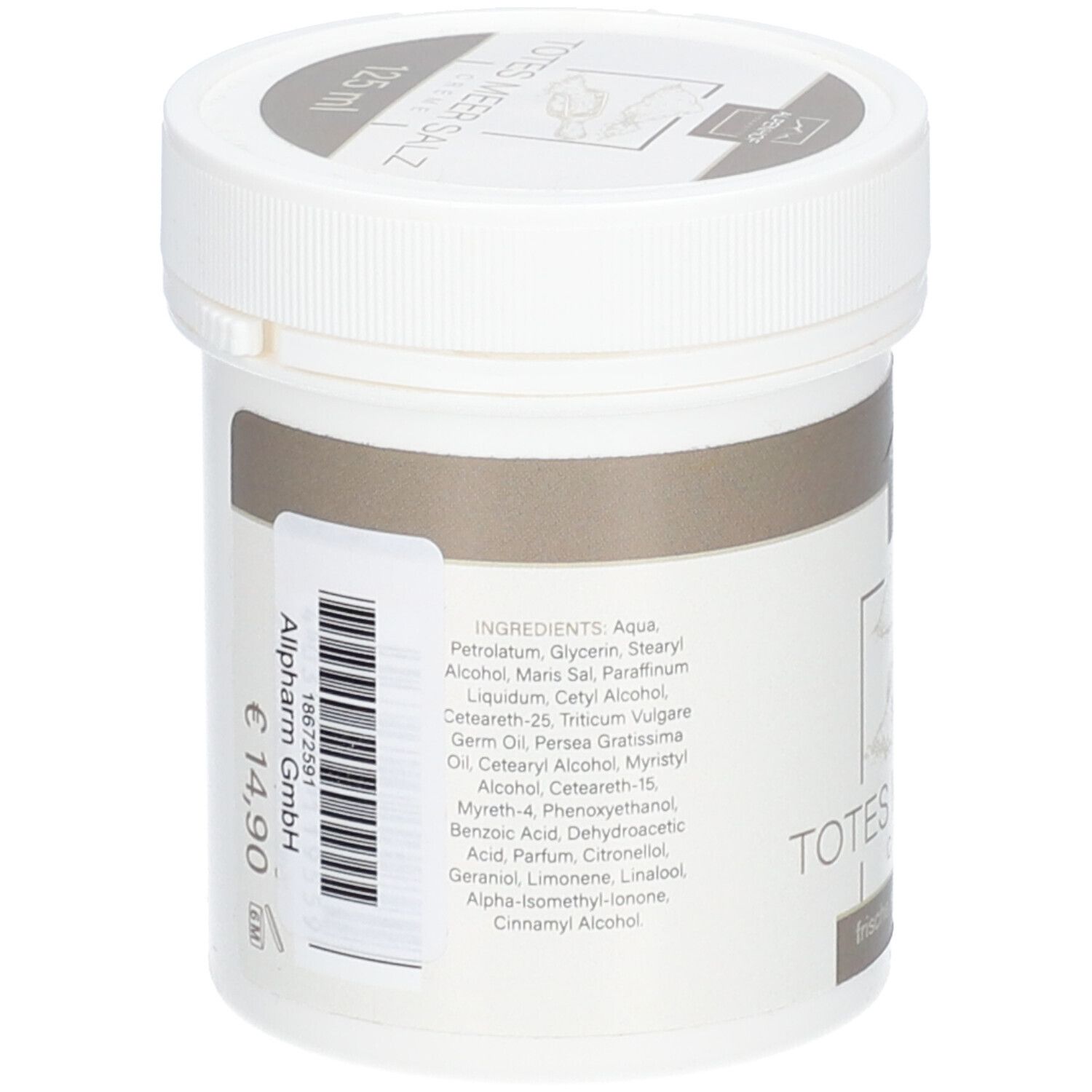 Totes Meer Salz Creme 125 ml