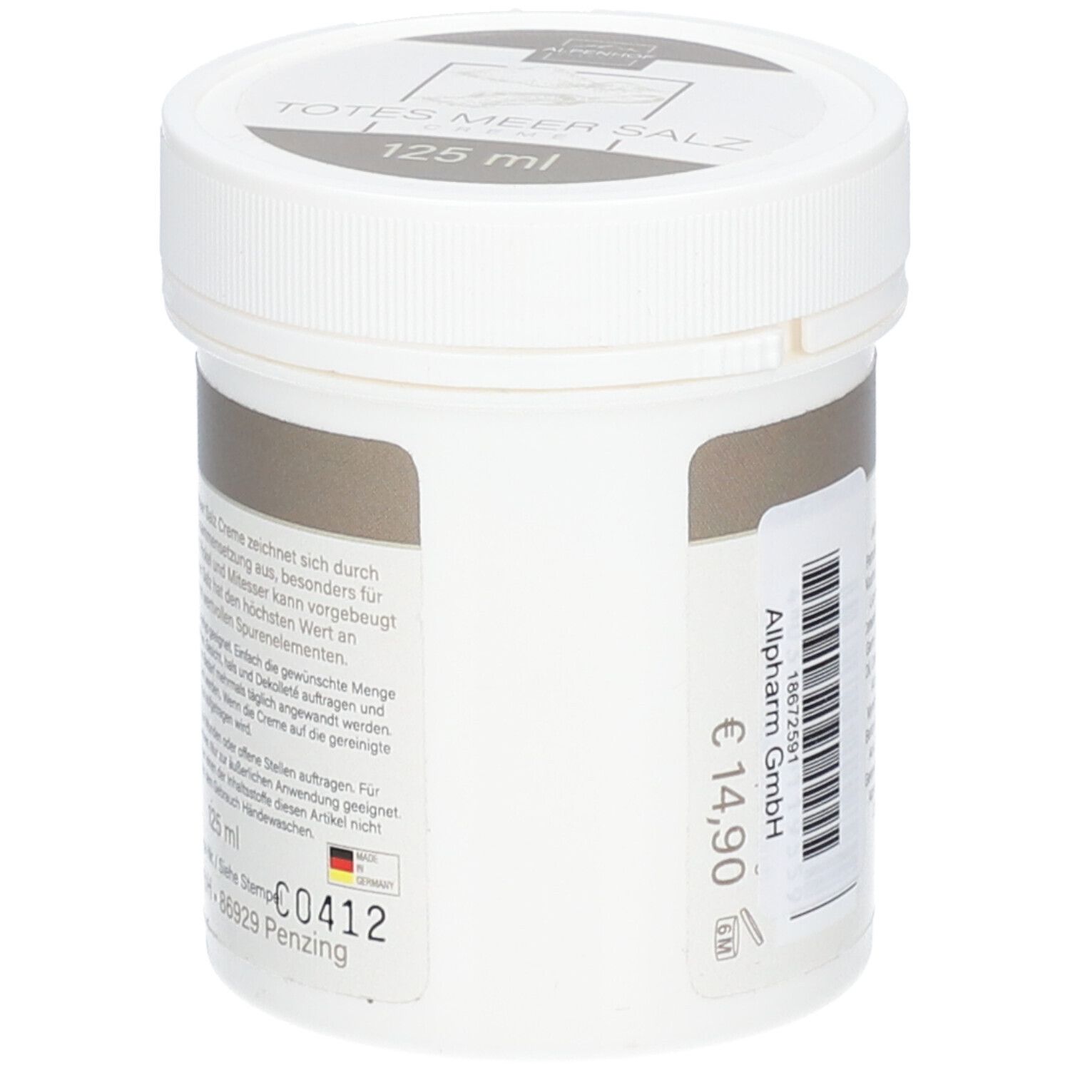 ALPENHOF TOTES MEER SALZ Creme