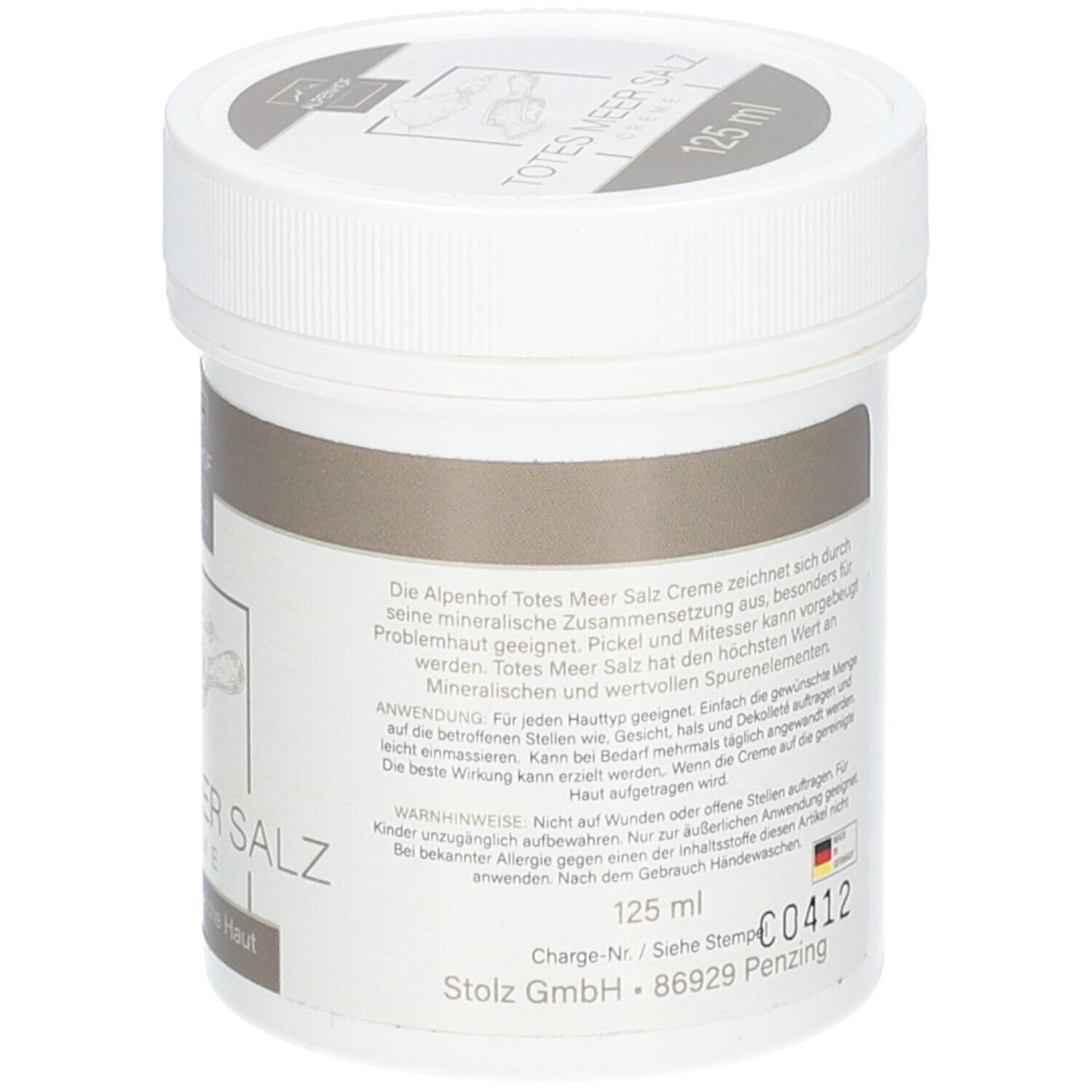 ALPENHOF TOTES MEER SALZ Creme
